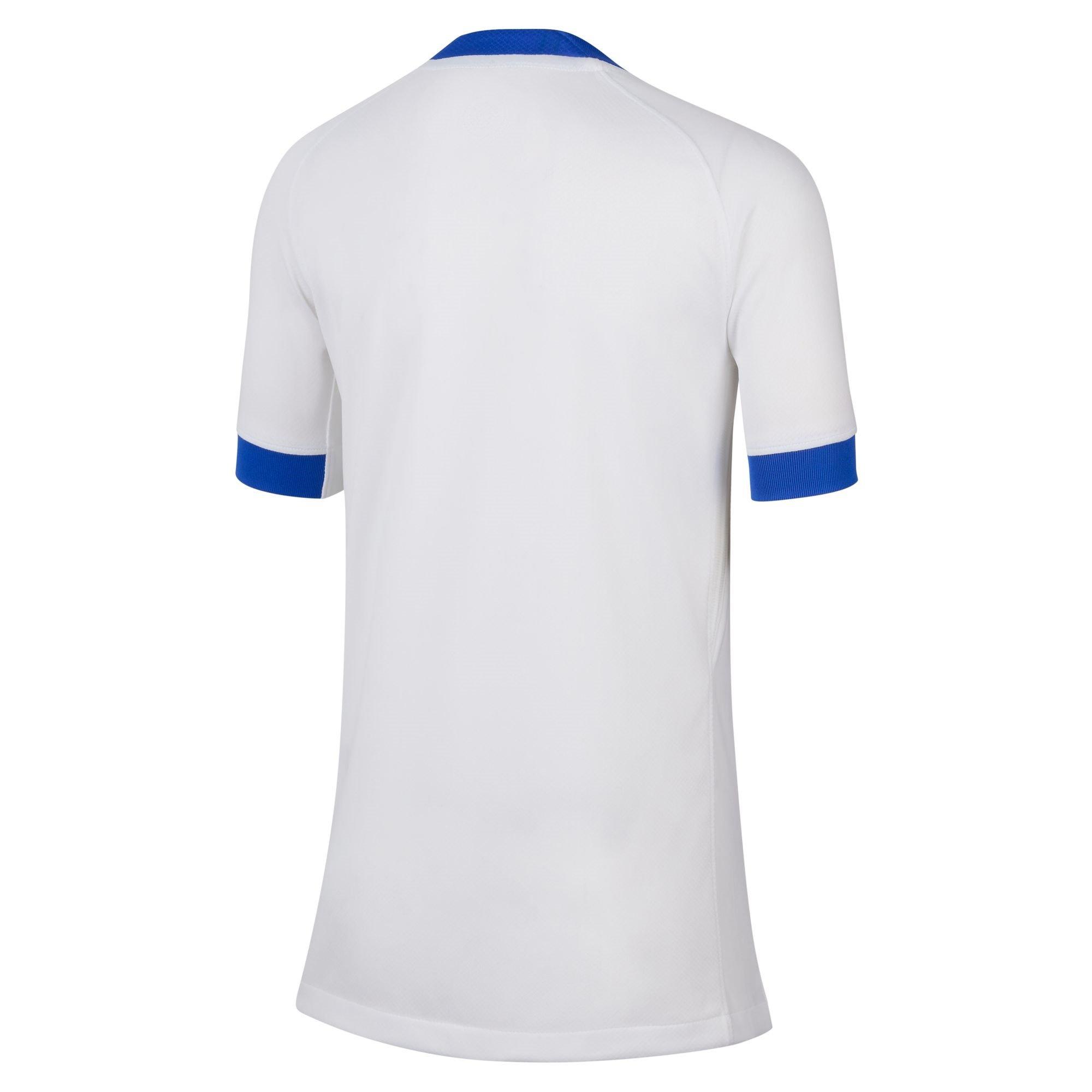 White/Blue - Nike - England Stadium Home Shirt 2025 Juniors - 2