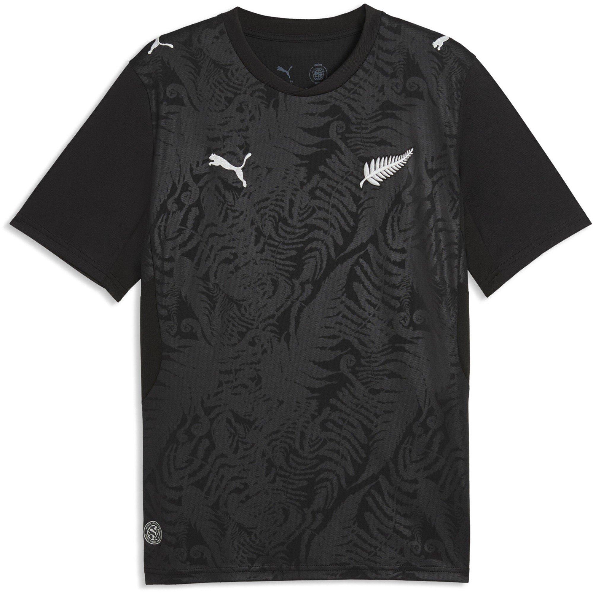 Black/Silver - Puma - Mens New Zealand Home Shirt World Cup 2026 - 1