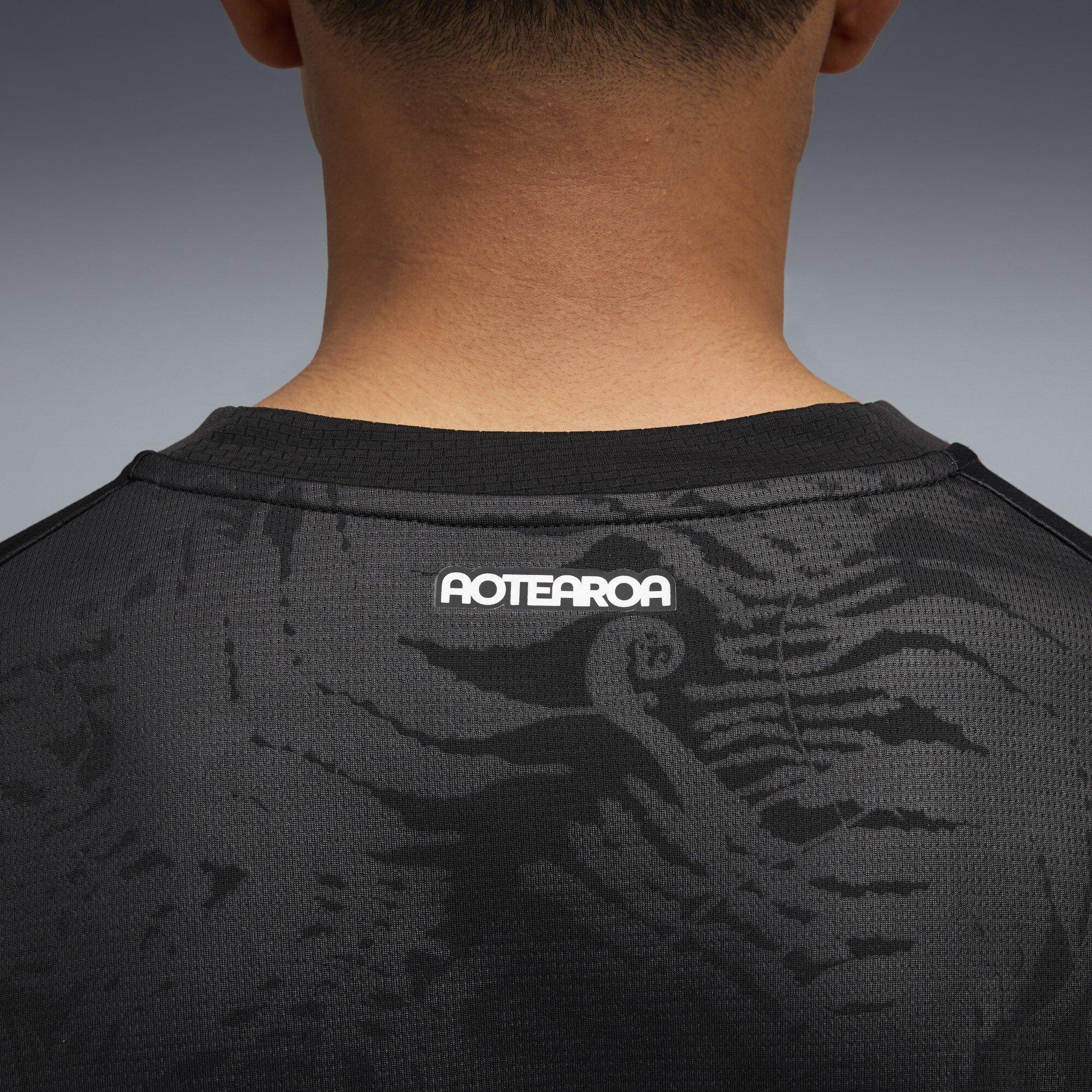 Zwart/Zilver - Puma - Men's New Zealand 2026 Football Shirt - 6