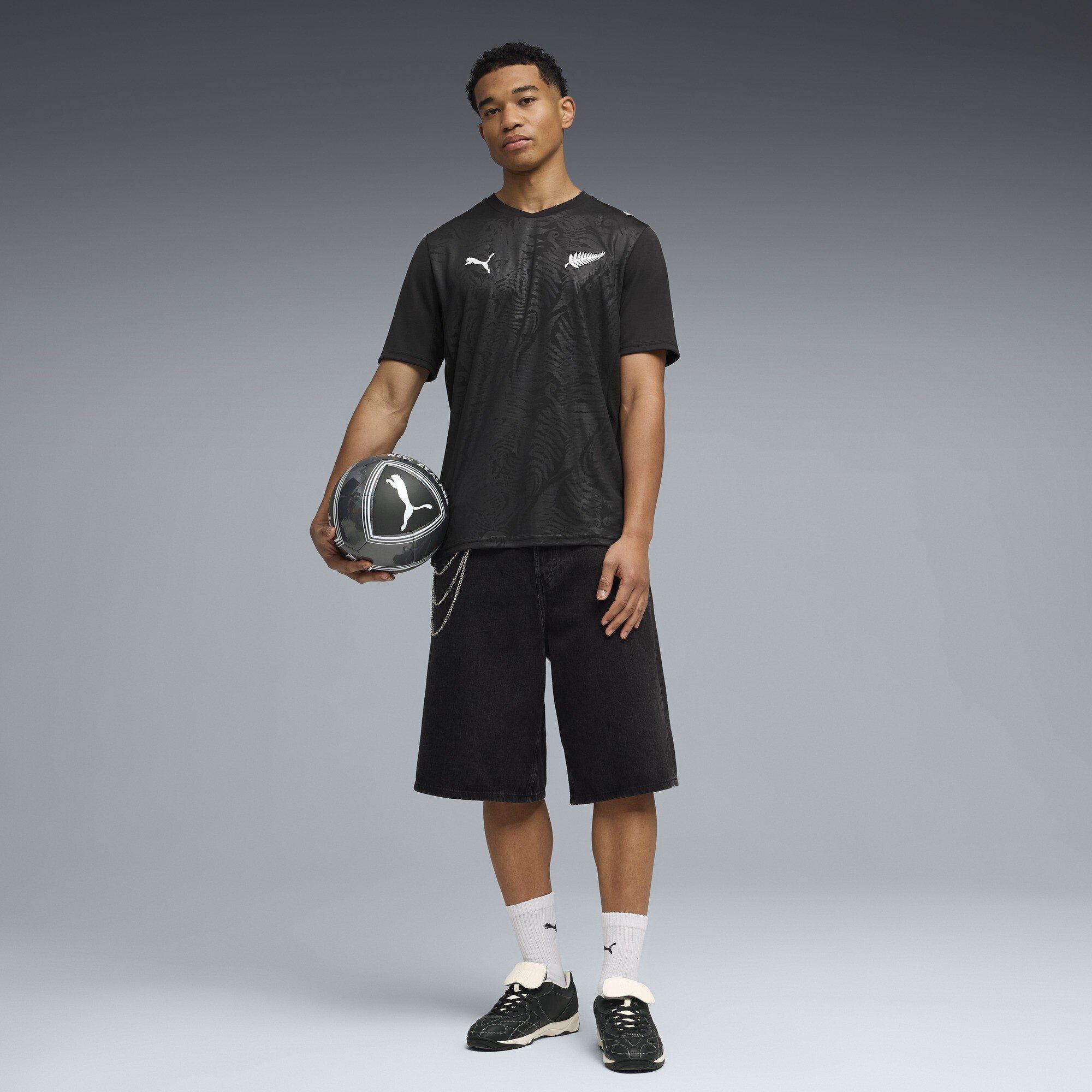 Zwart/Zilver - Puma - Men's New Zealand 2026 Football Shirt - 7