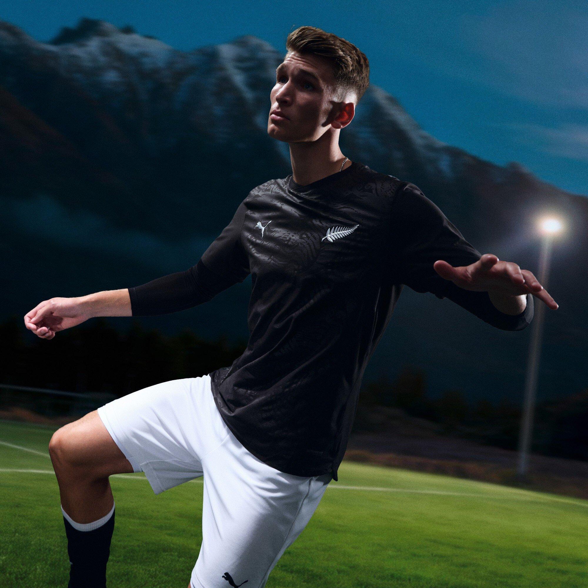 Zwart/Zilver - Puma - Unisex Kids' New Zealand FIFA World Cup 2026™ Football Shirt - 7