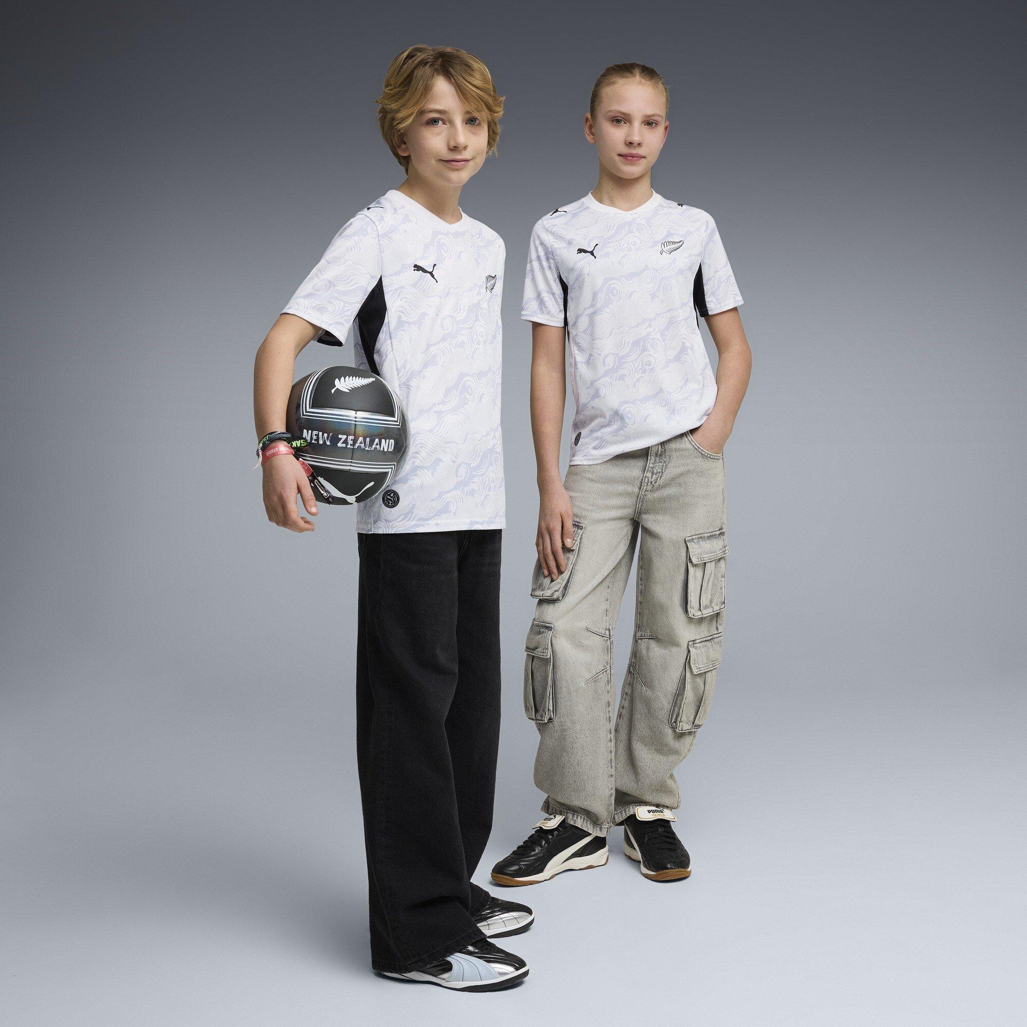 Wit/Zilver - Puma - Unisex Kids' New Zealand FIFA World Cup 2026™ Football Shirt - 6