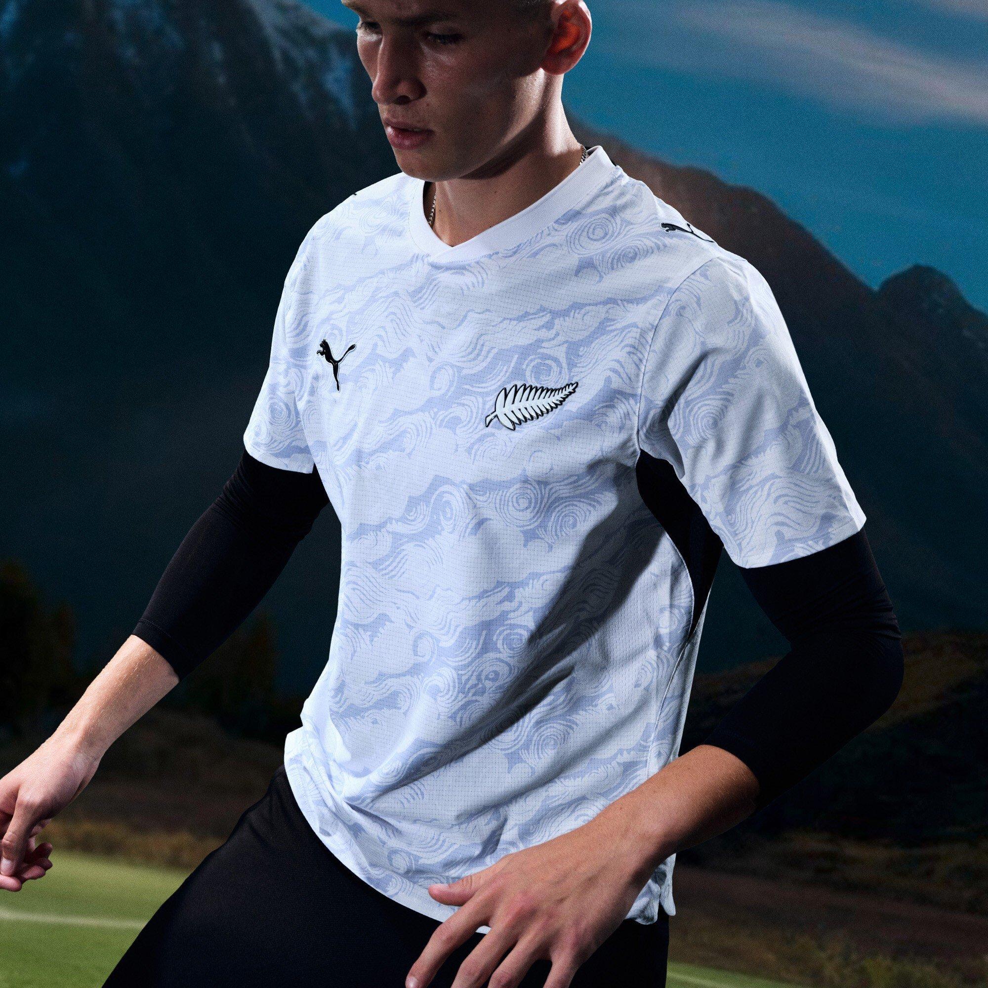 Wit/Zilver - Puma - Unisex Kids' New Zealand FIFA World Cup 2026™ Football Shirt - 7