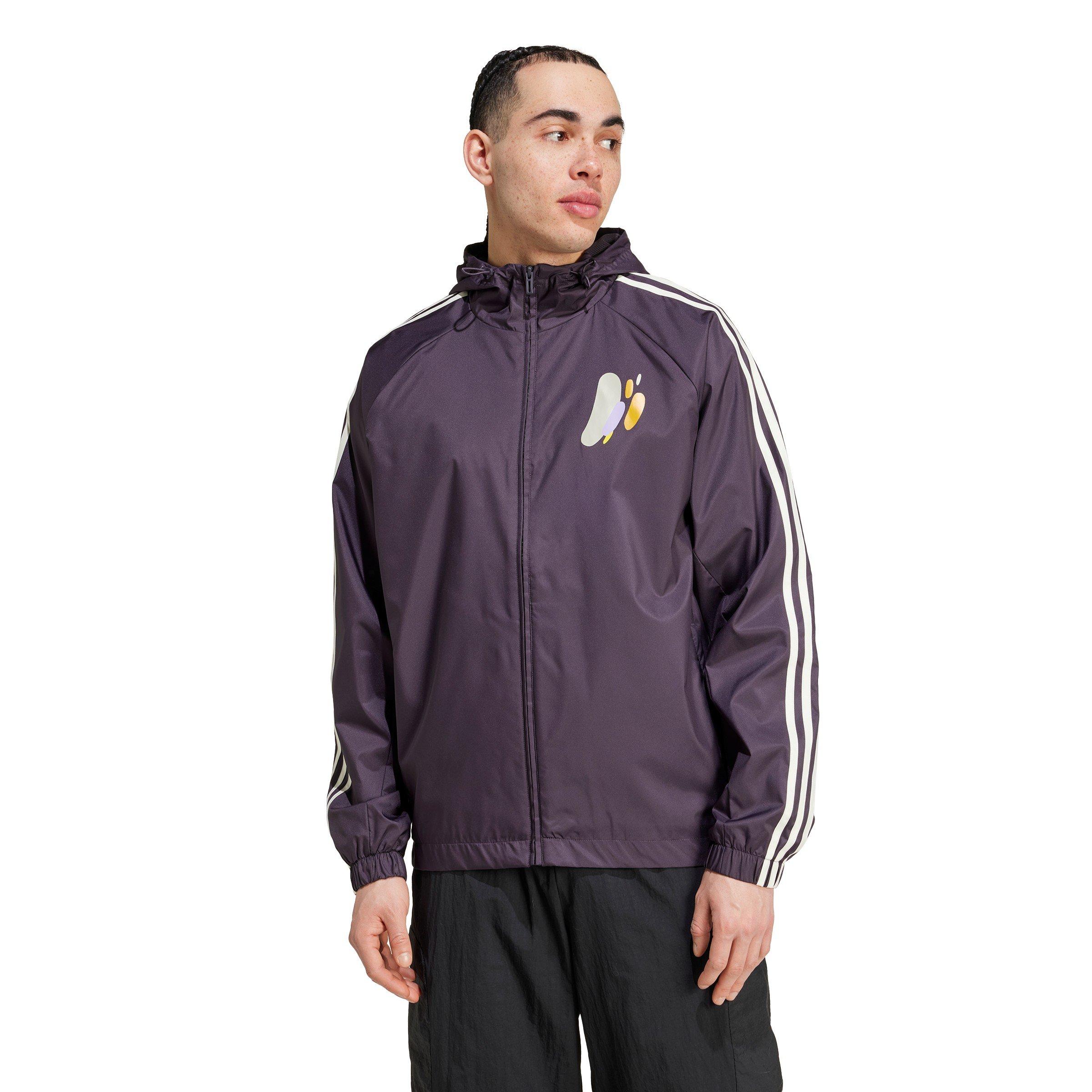 Aurora Black - adidas - Real Szn Wb Anorak Mens - 2