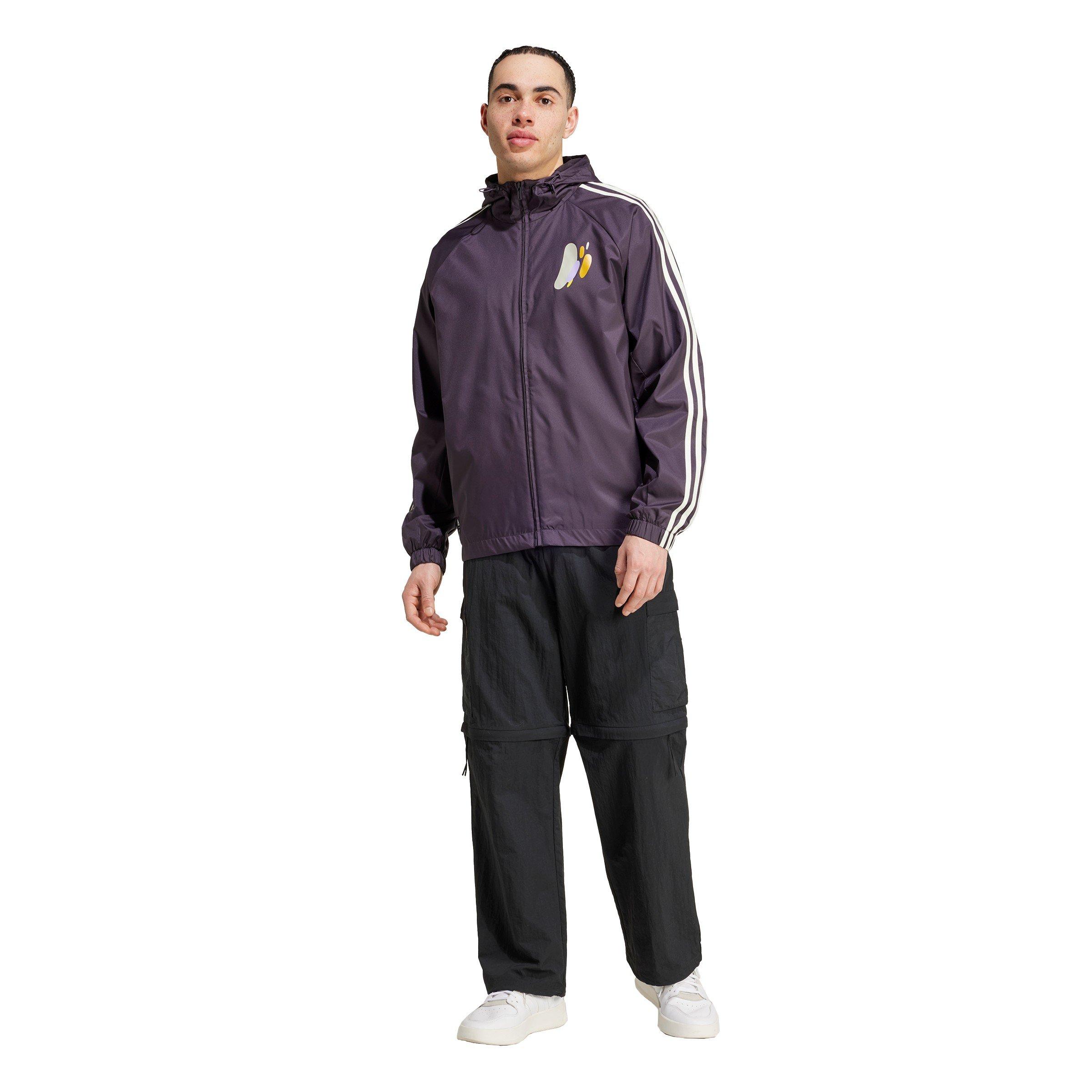 Aurora Black - adidas - Real Szn Wb Anorak Mens - 7