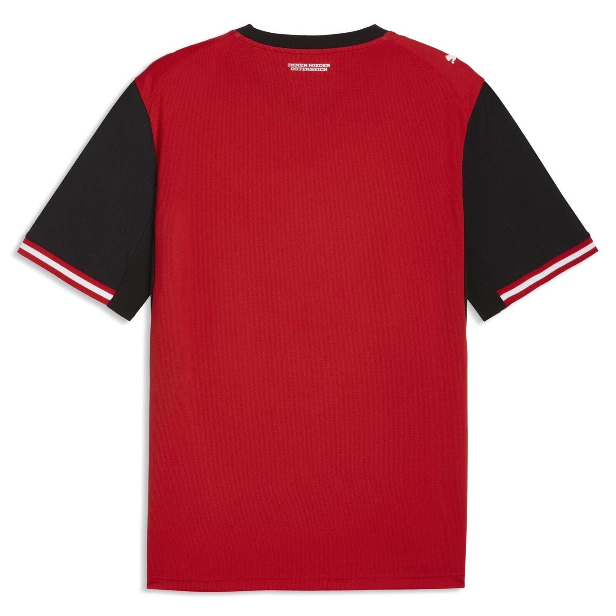 Rood/Zwart - Puma - PUMA Austria Home Shirt 2026 - 2