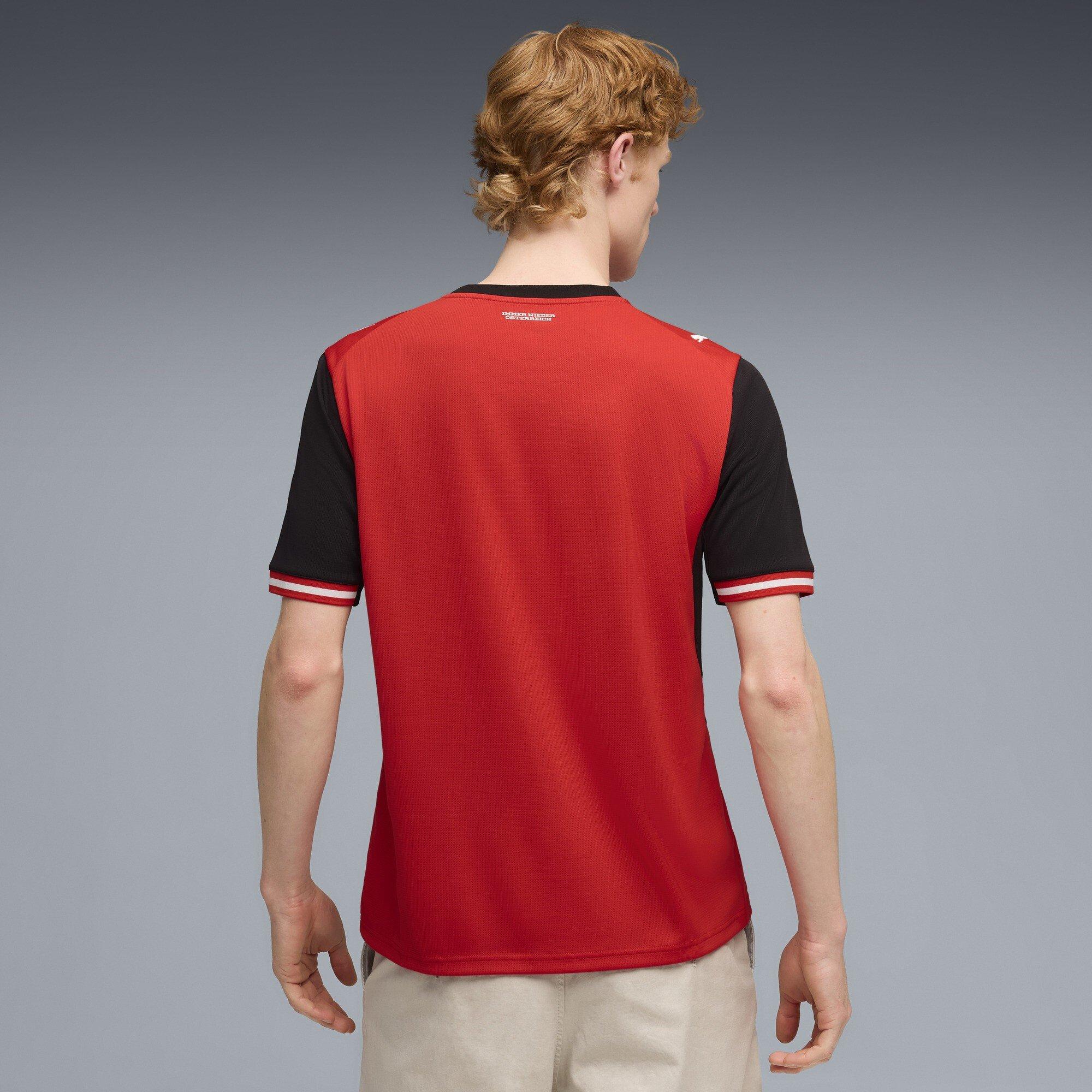 Rood/Zwart - Puma - PUMA Austria Home Shirt 2026 - 4