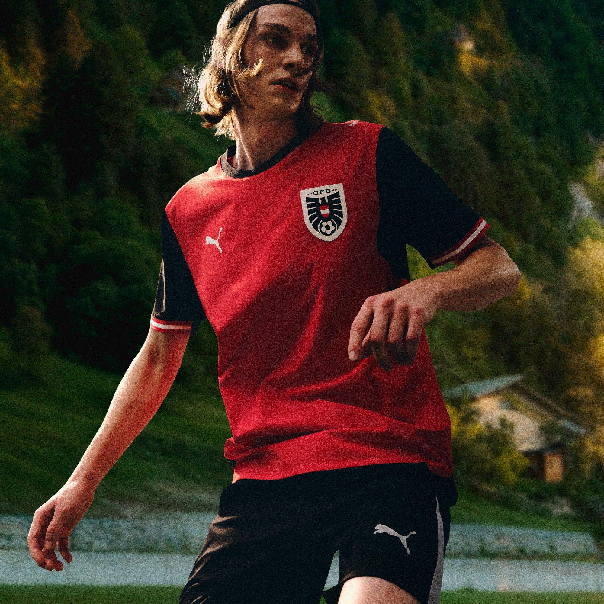 Rood/Zwart - Puma - PUMA Austria Home Shirt 2026 - 8