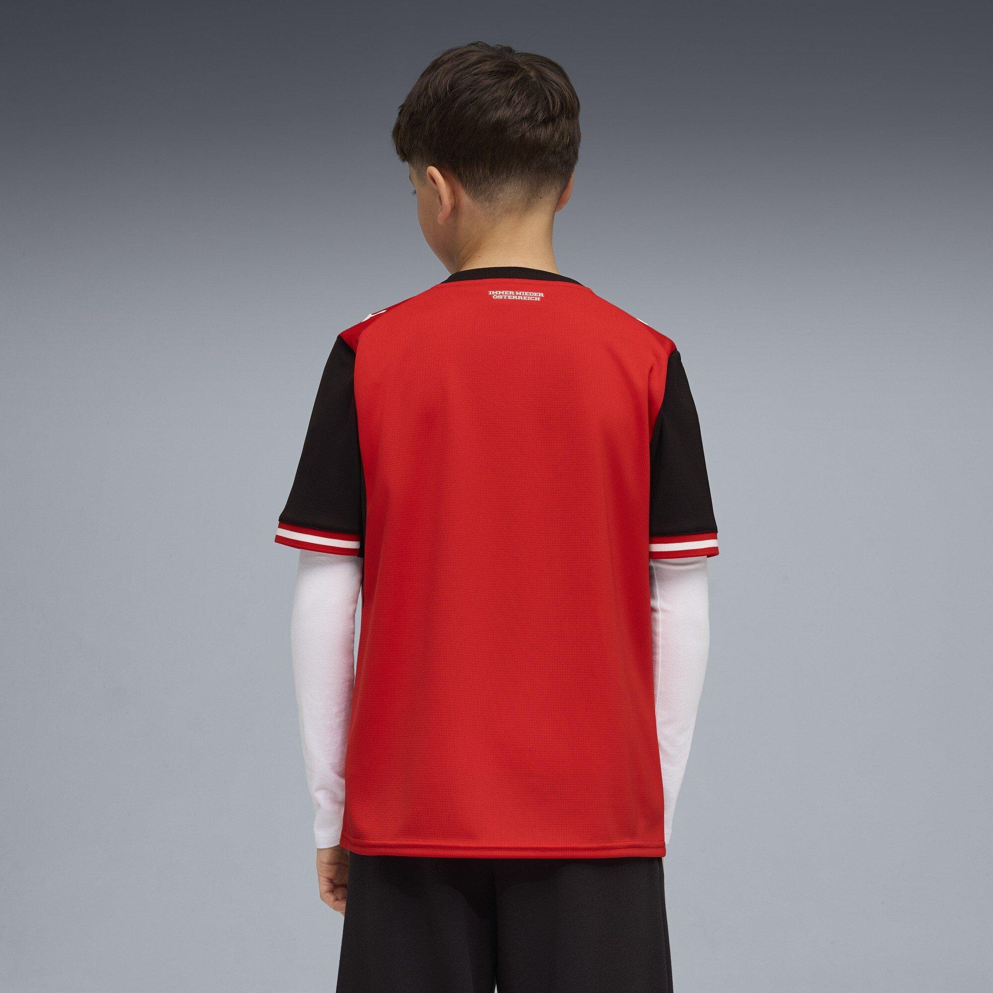 Rood/Zwart - Puma - PUMA Austria Home Shirt 2026 - 4