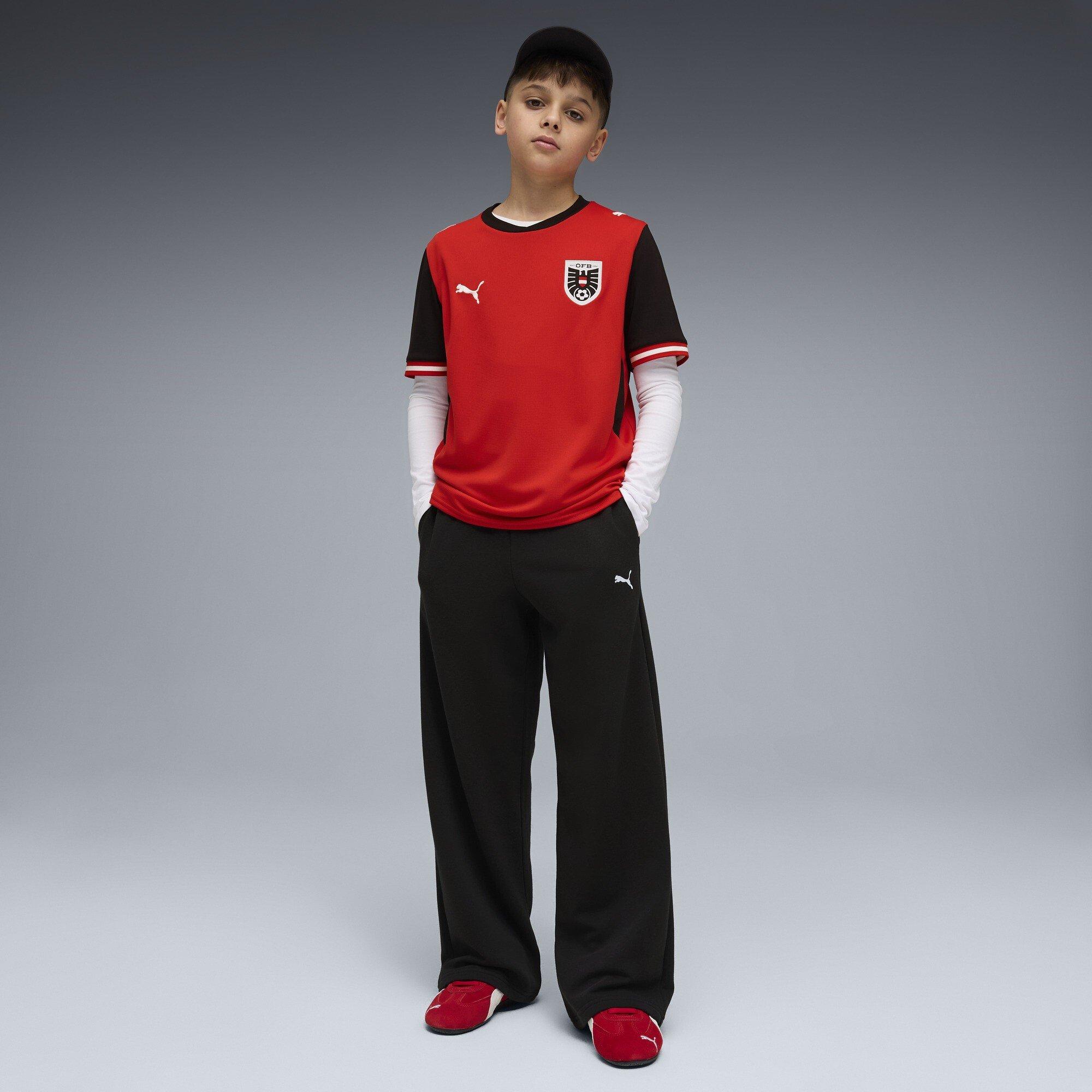 Rood/Zwart - Puma - PUMA Austria Home Shirt 2026 - 6