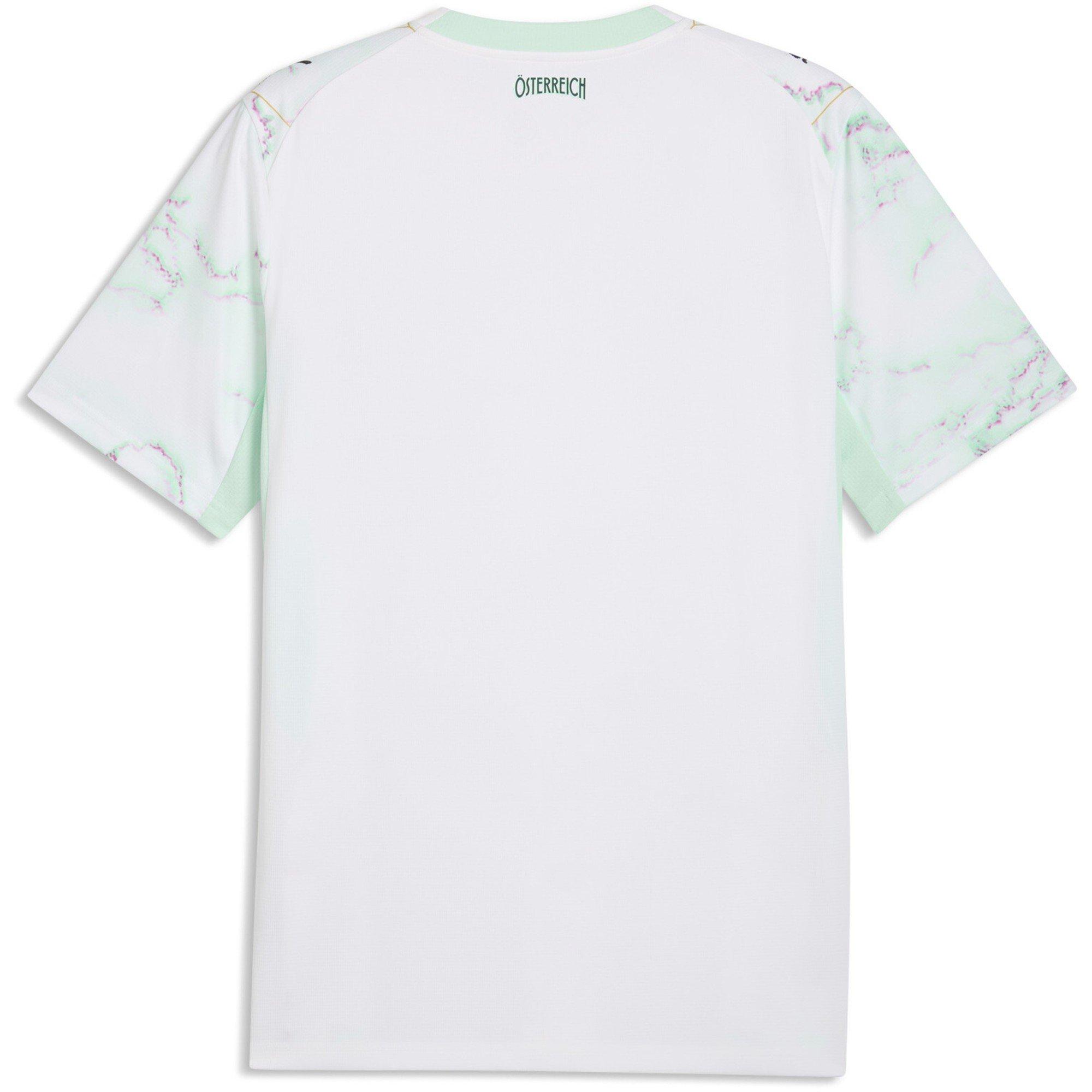 Wit/Mint - Puma - Men's Austria 2026 Football Shirt - 2