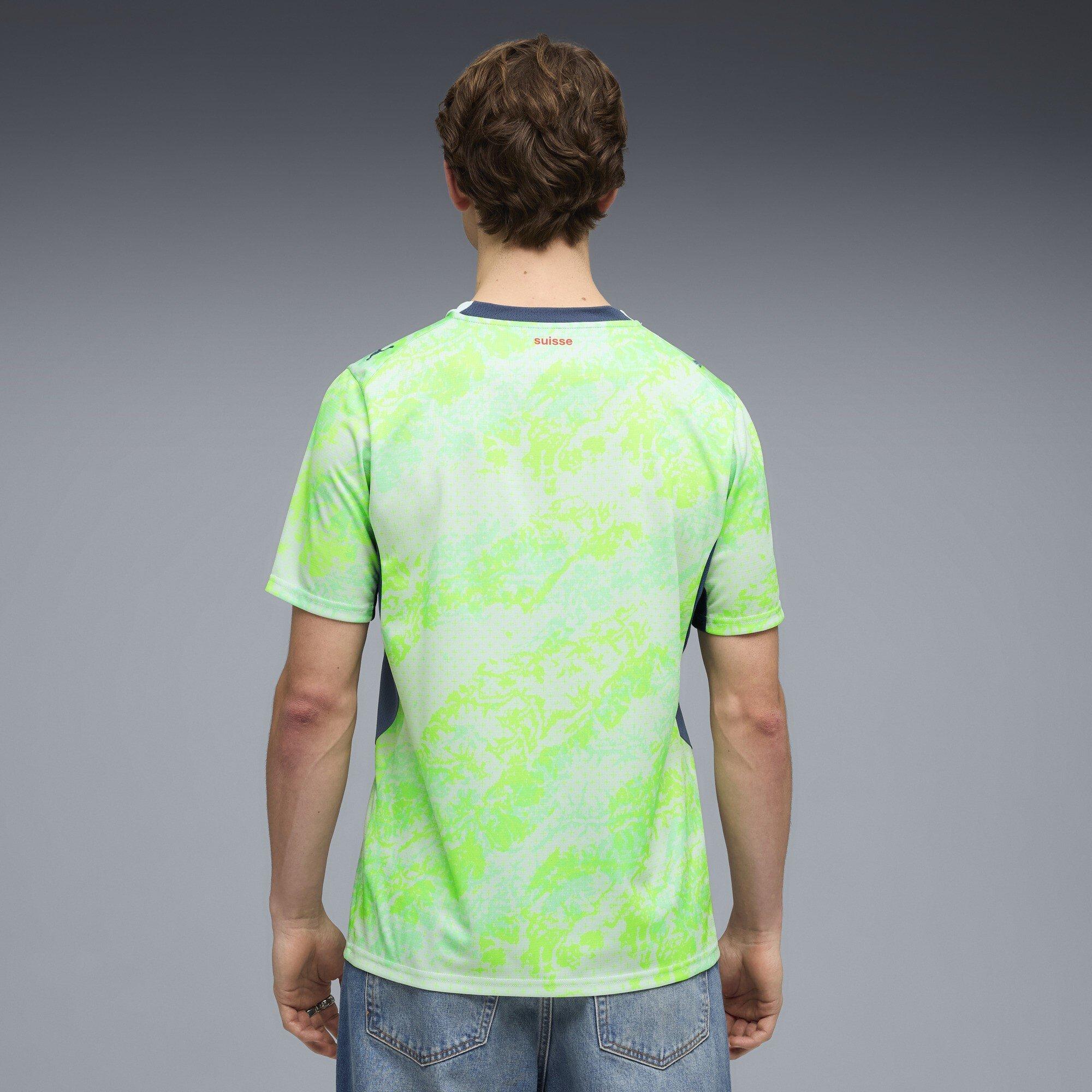 Mint/Blauw - Puma - Men's Switzerland FIFA World Cup 2026™ Football Shirt - 4