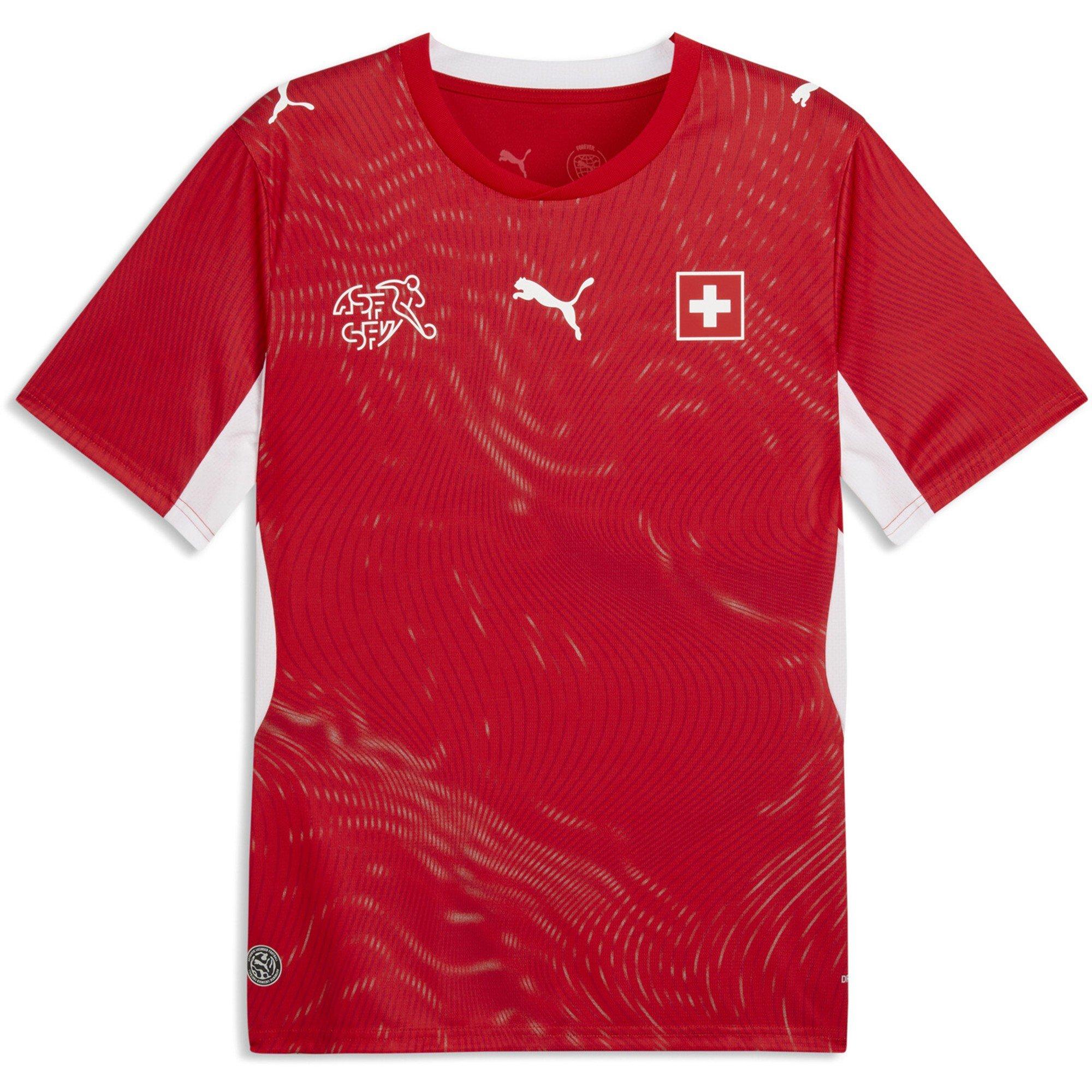 Red/White - Puma - Switzerland Home Shirt World Cup 2026 Adult - 1