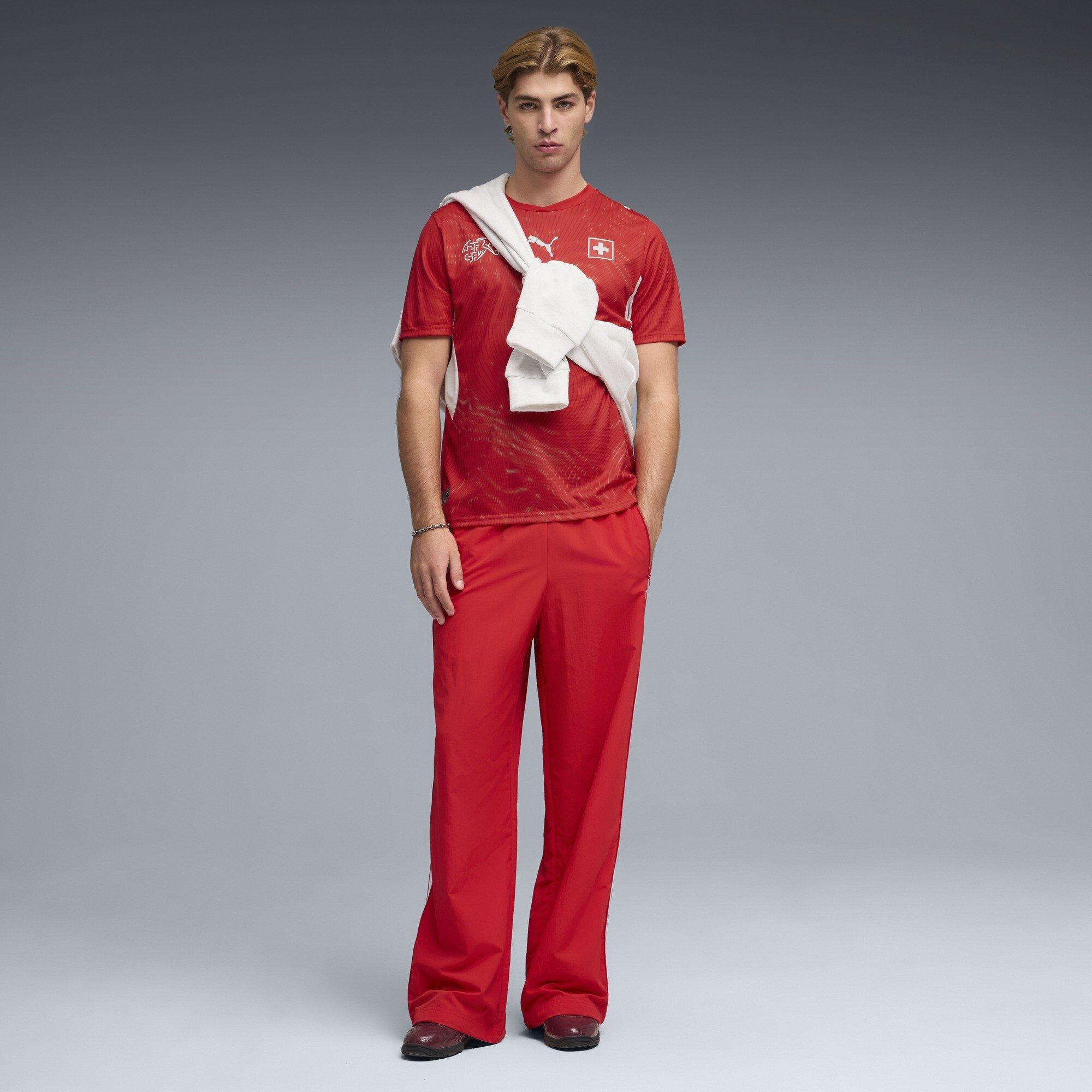 Red/White - Puma - Switzerland Home Shirt 2026 Adults - 7