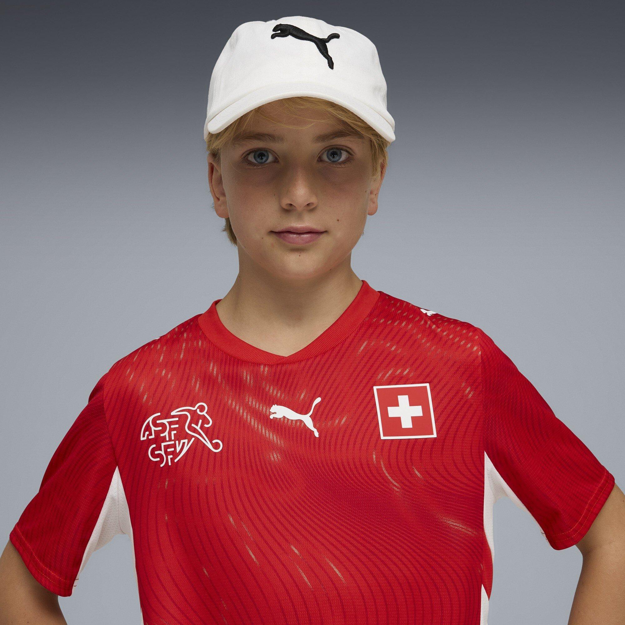 Red/White - Puma - Switzerland Home Shirt 2026 Juniors - 4