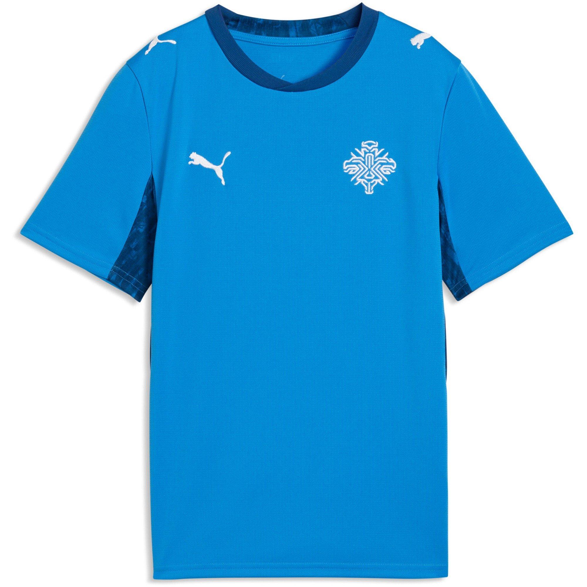 Blue/White - Puma - Iceland Home Shirt World Cup 2026 Juniors - 1