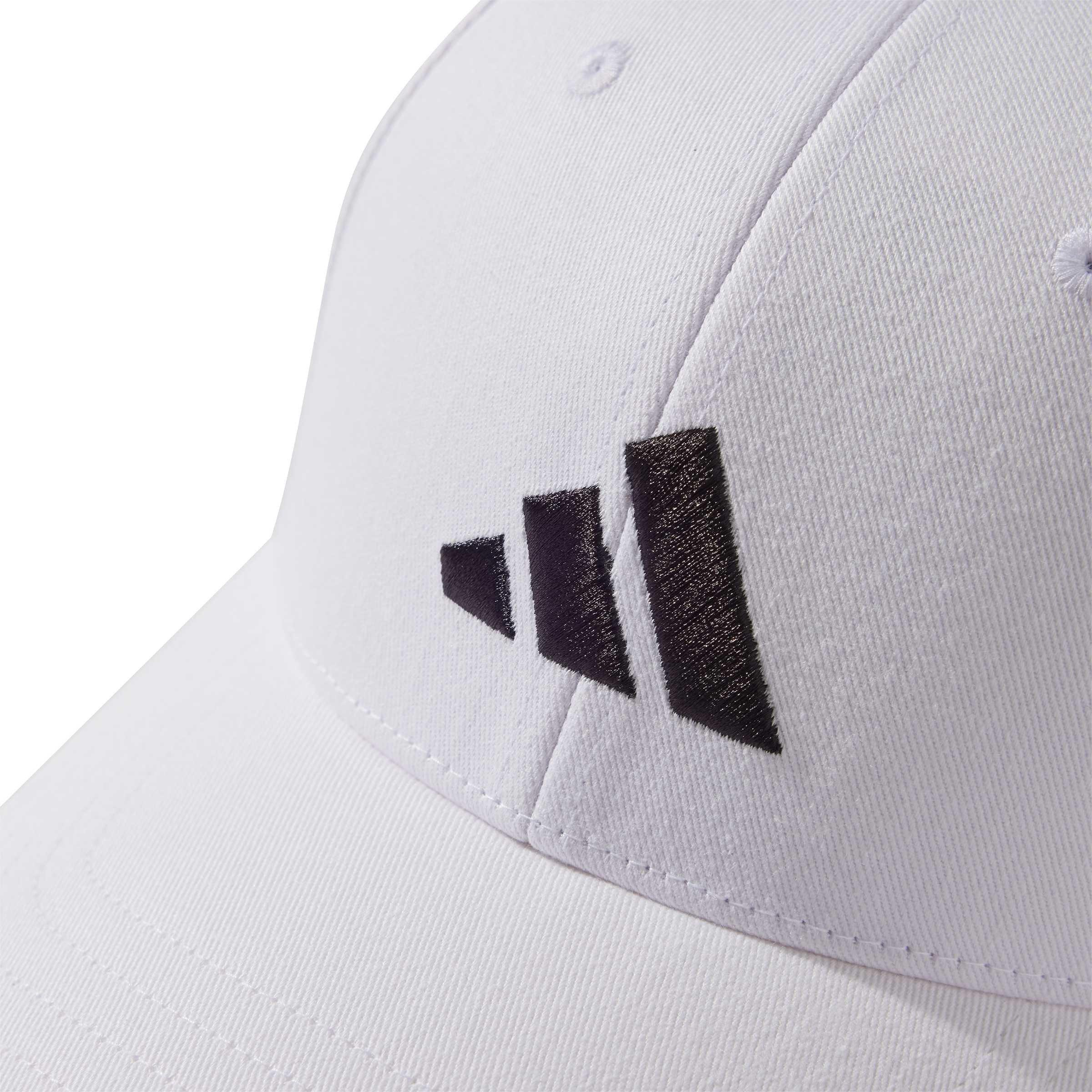 White/Black - adidas - New Logo Baseball Cap - 4