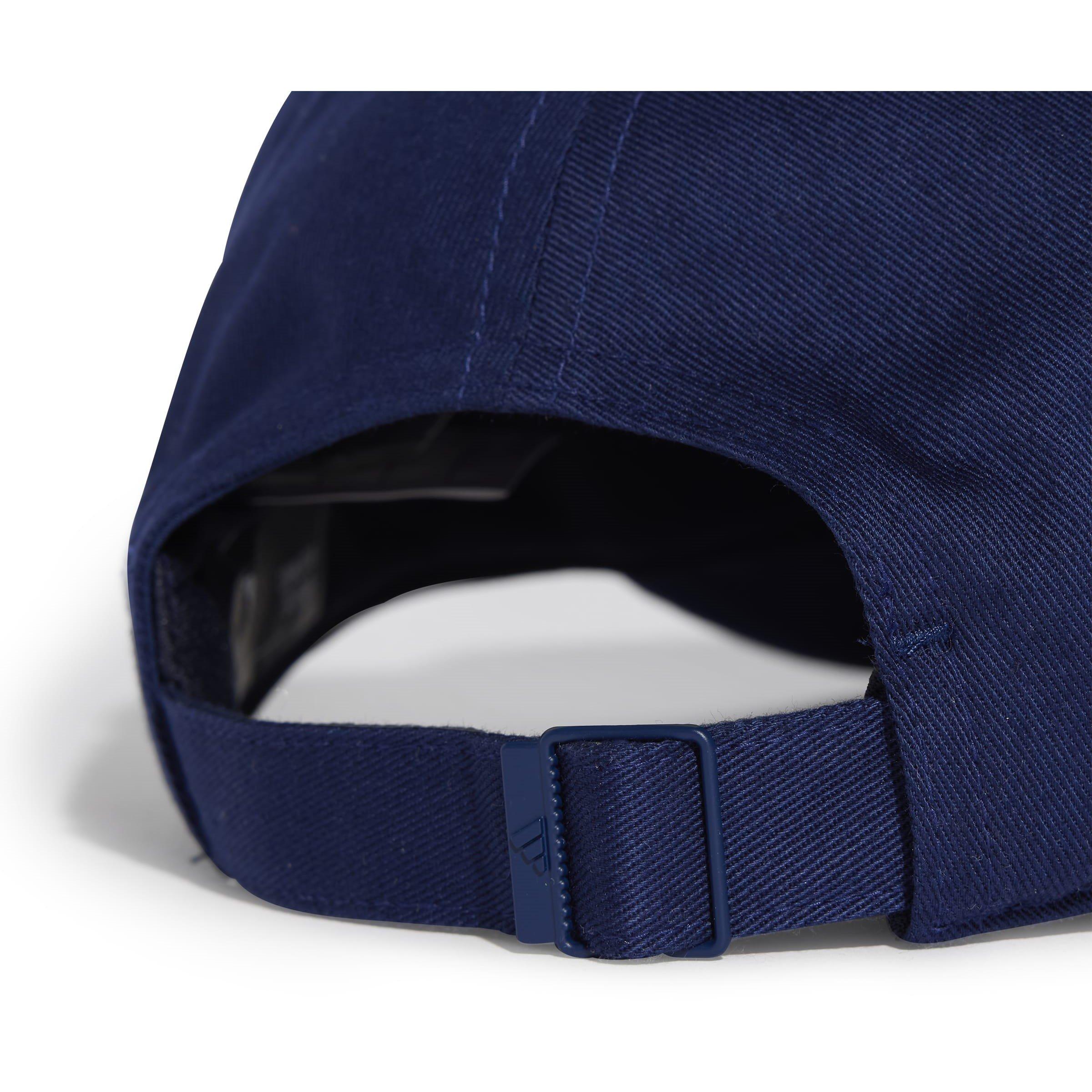 Dk Blue/Wht - adidas - New Logo Baseball Cap - 4