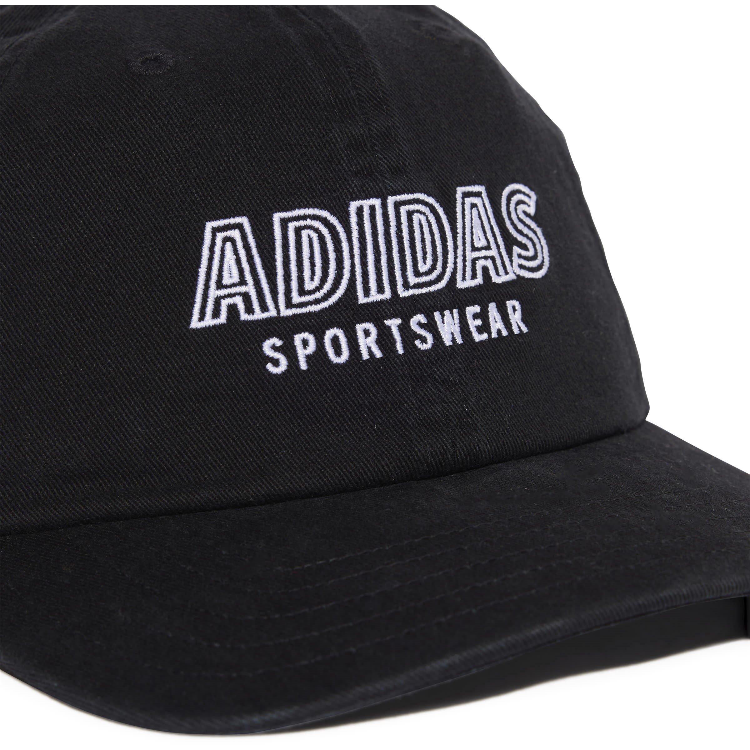 Black/White - adidas - Adults Tiro Baseball Cap - 4