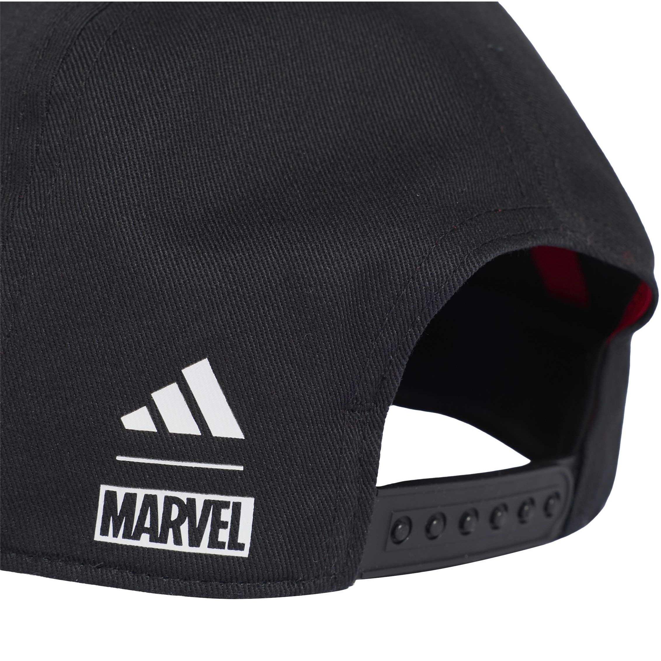 Blk/White/Ruby - adidas - Marvel Spider-Man Cap - 4