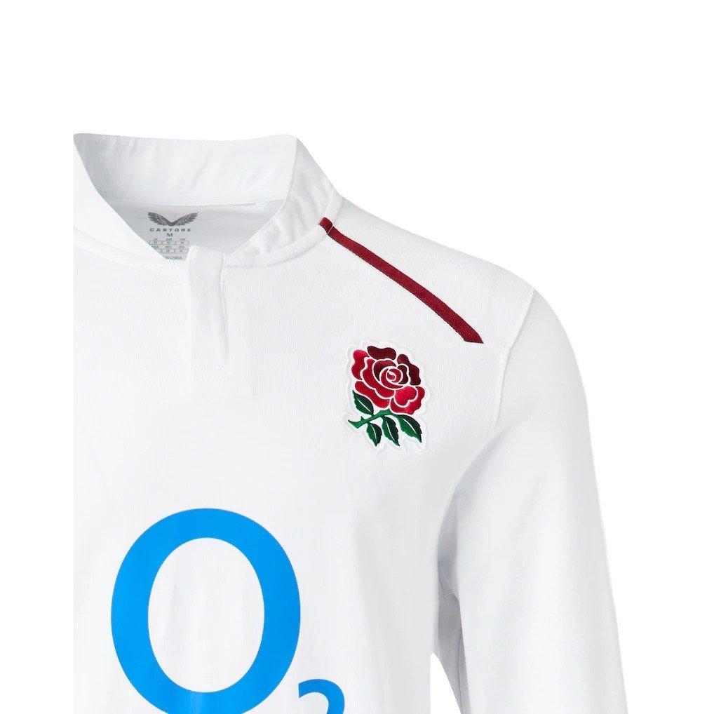 Classic White - Castore - Mens England Rugby 2026 Classic Long Sleeve Shirt - 3