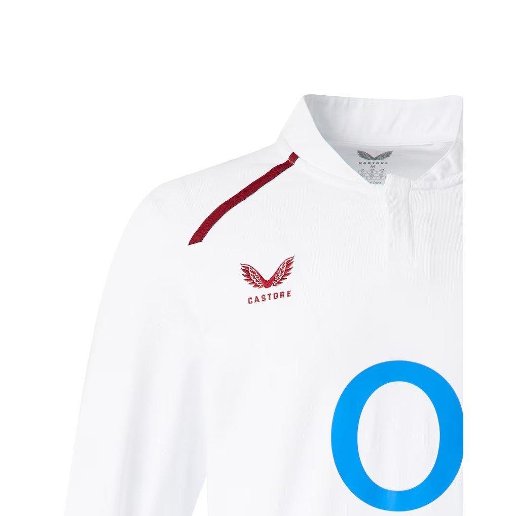 Classic White - Castore - Mens England Rugby 2026 Classic Long Sleeve Shirt - 4