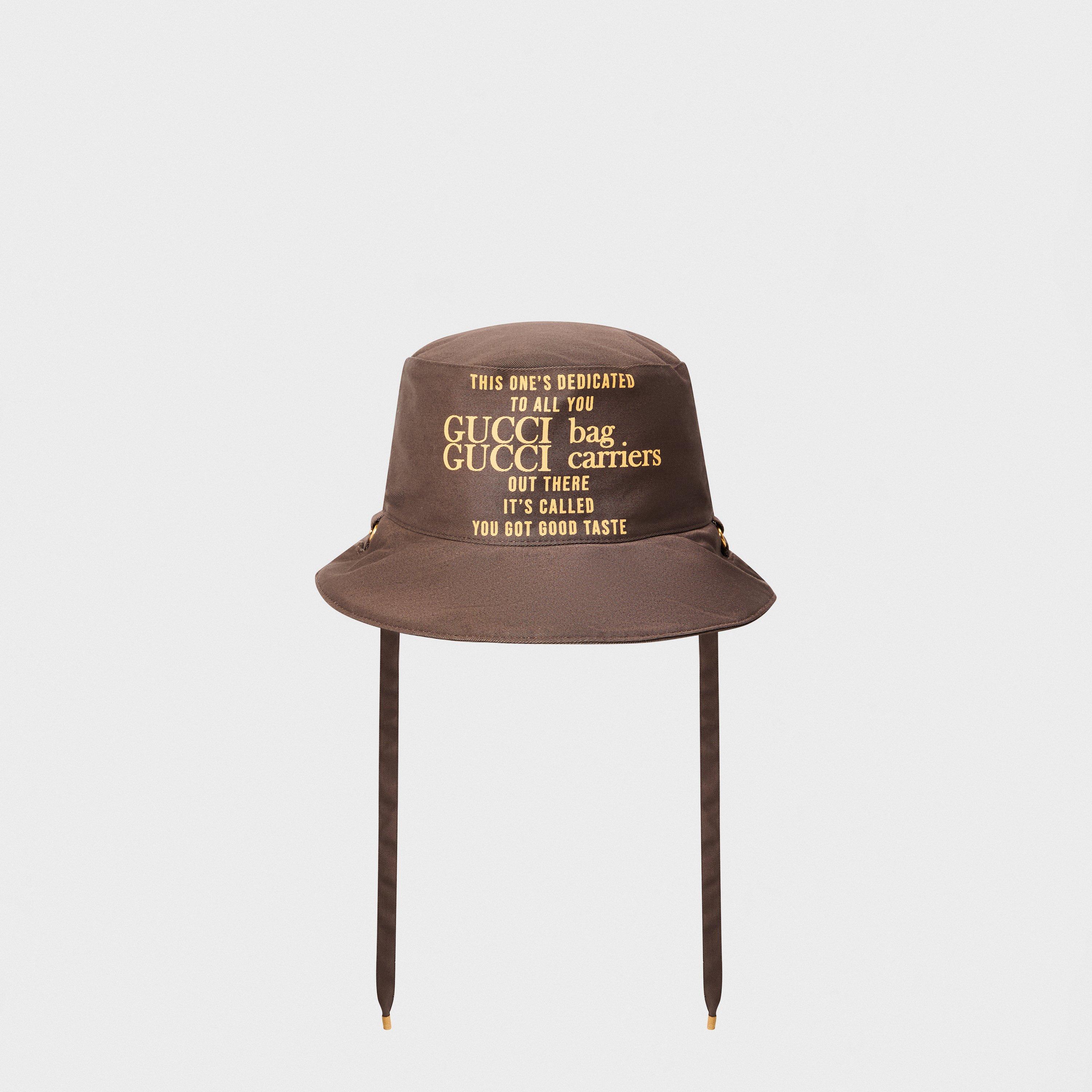 Nw Acr 2528Nw A - Gucci - Women's Structured Brim Bucket Hat - 2