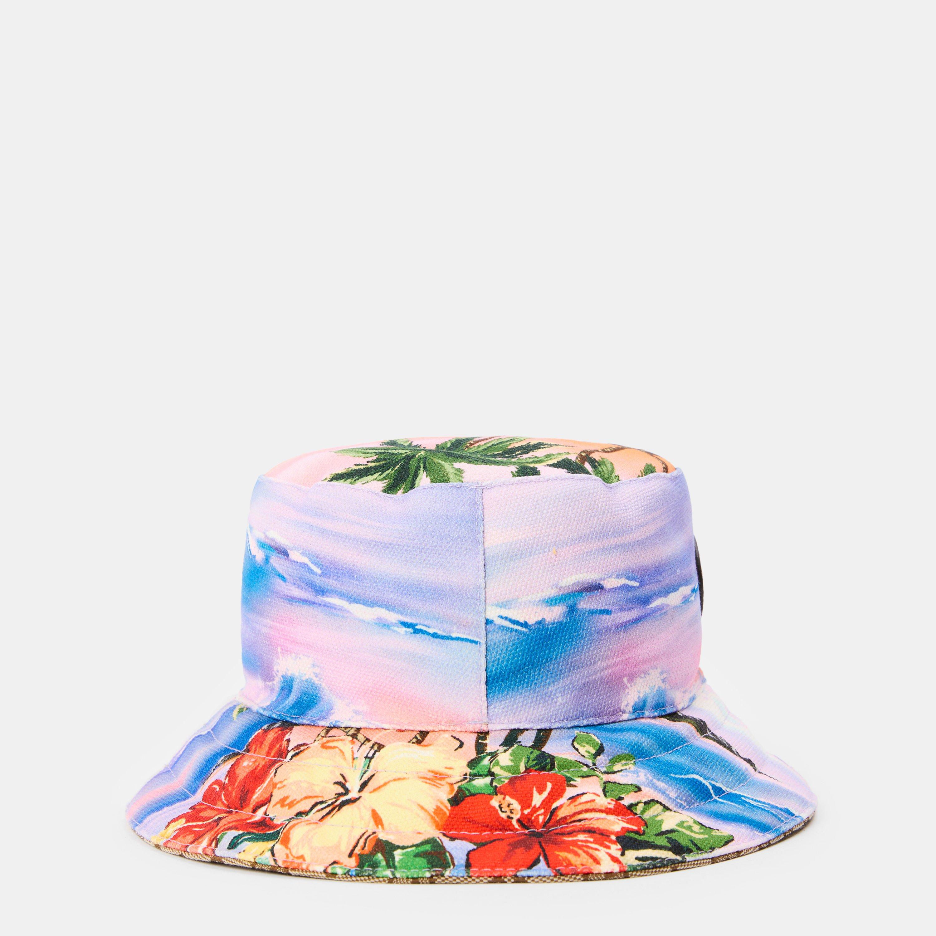 Nero/Fuxia/Nero - Gucci - Women's Bucket Hat - 2