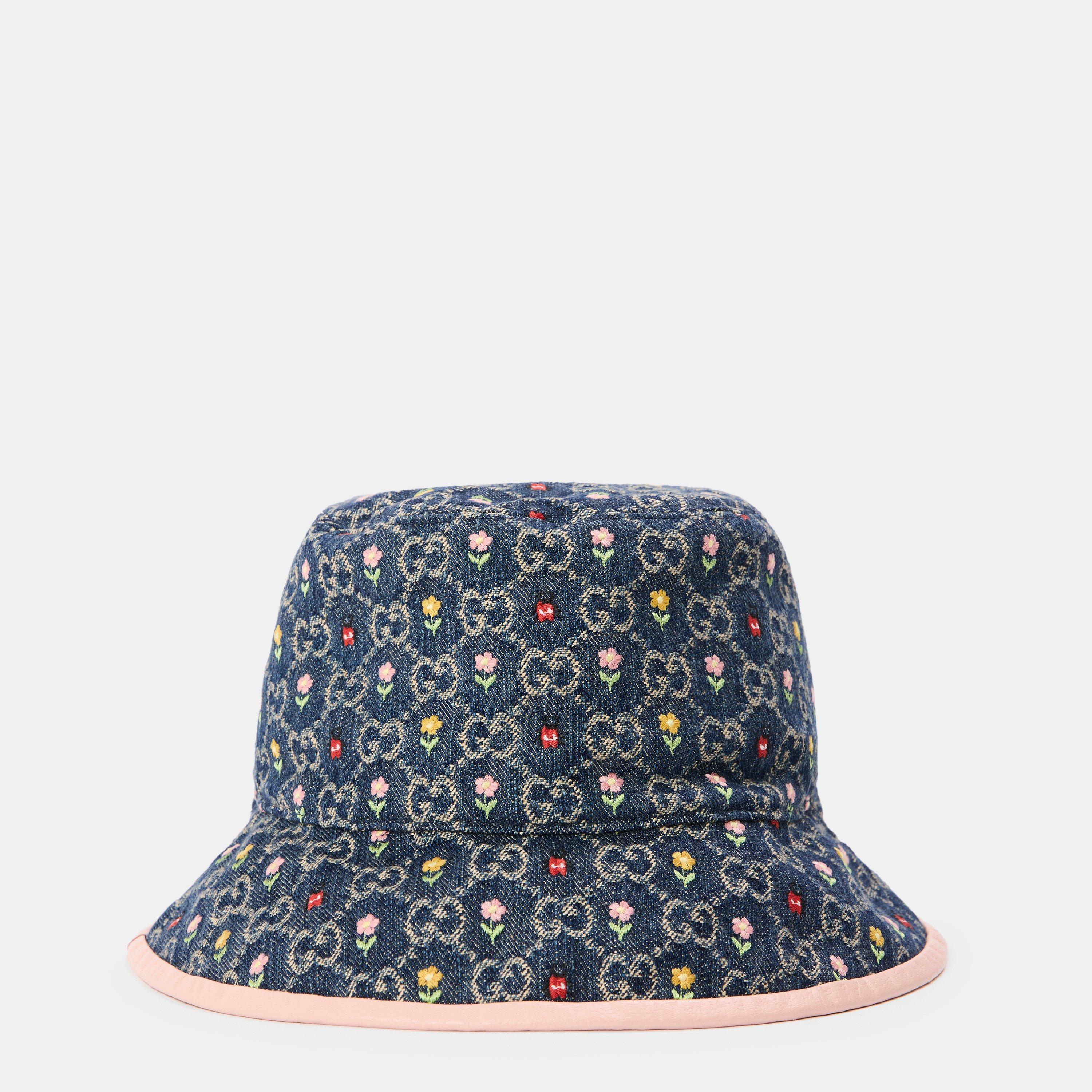 Ptrlm Bl/Pink - Gucci - Women's Bucket Hat - 2
