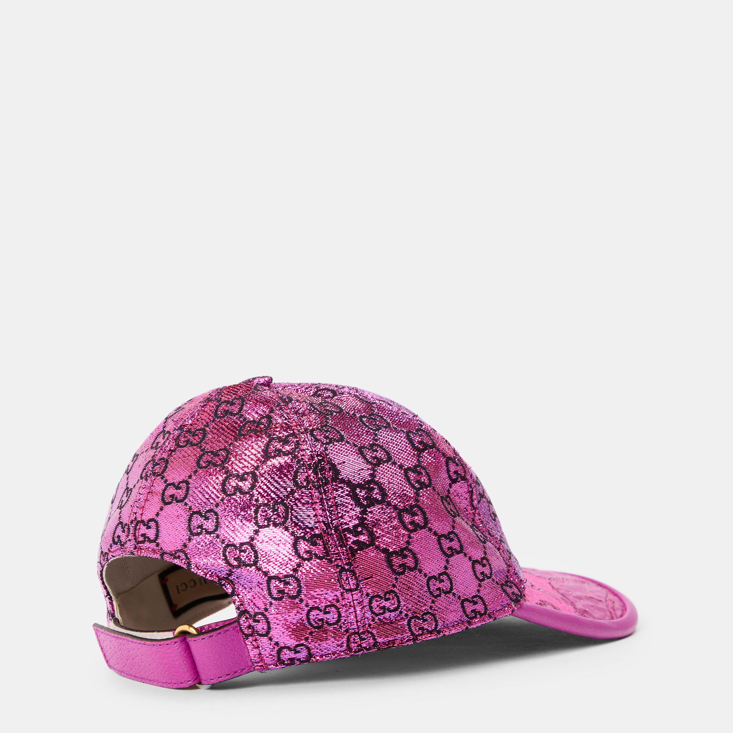 Fuxia/BlkRdiant - Gucci - Women's Adjustable Baseball Cap - 2