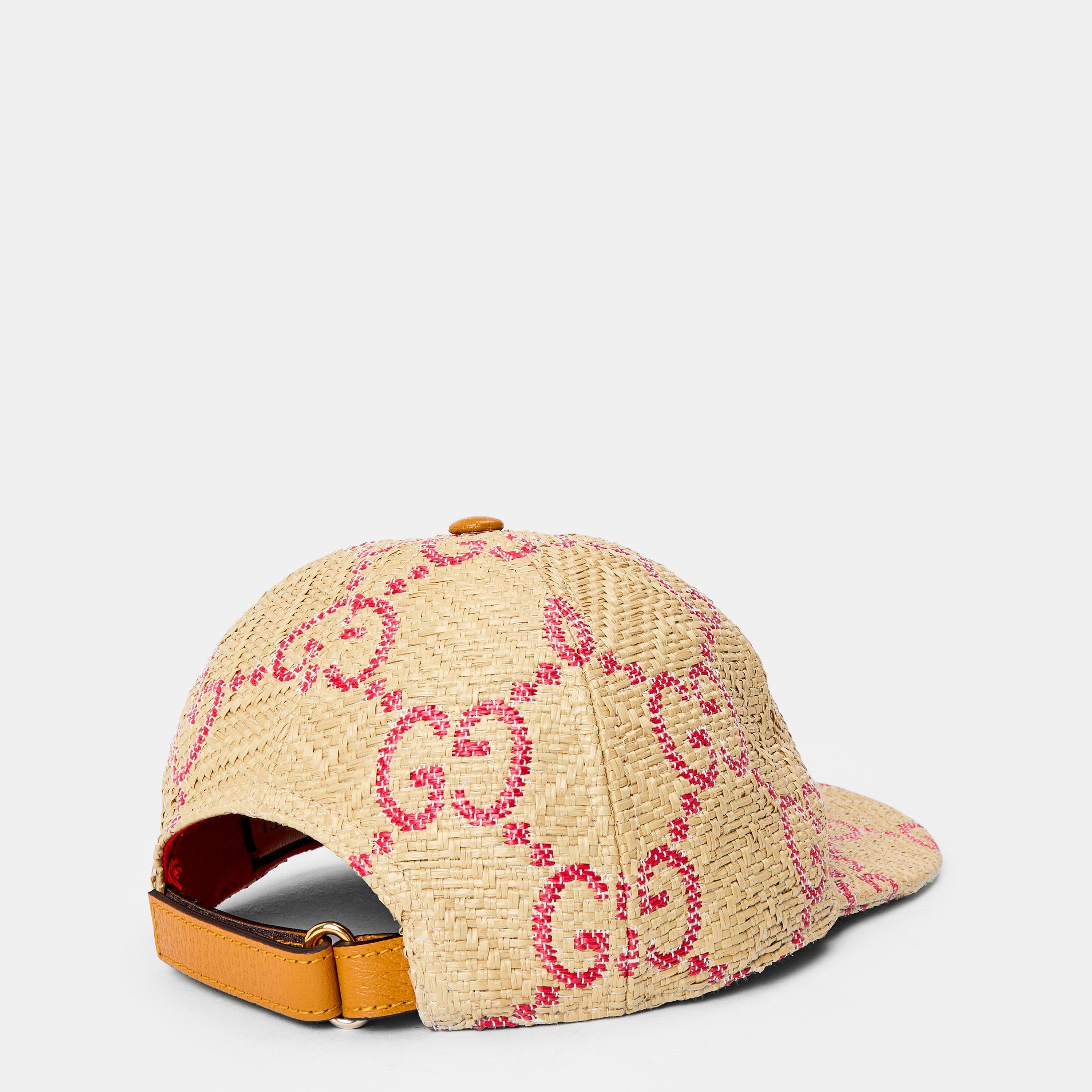 Sand/Orange - Gucci - Women's Adjustable Baseball Cap - 2