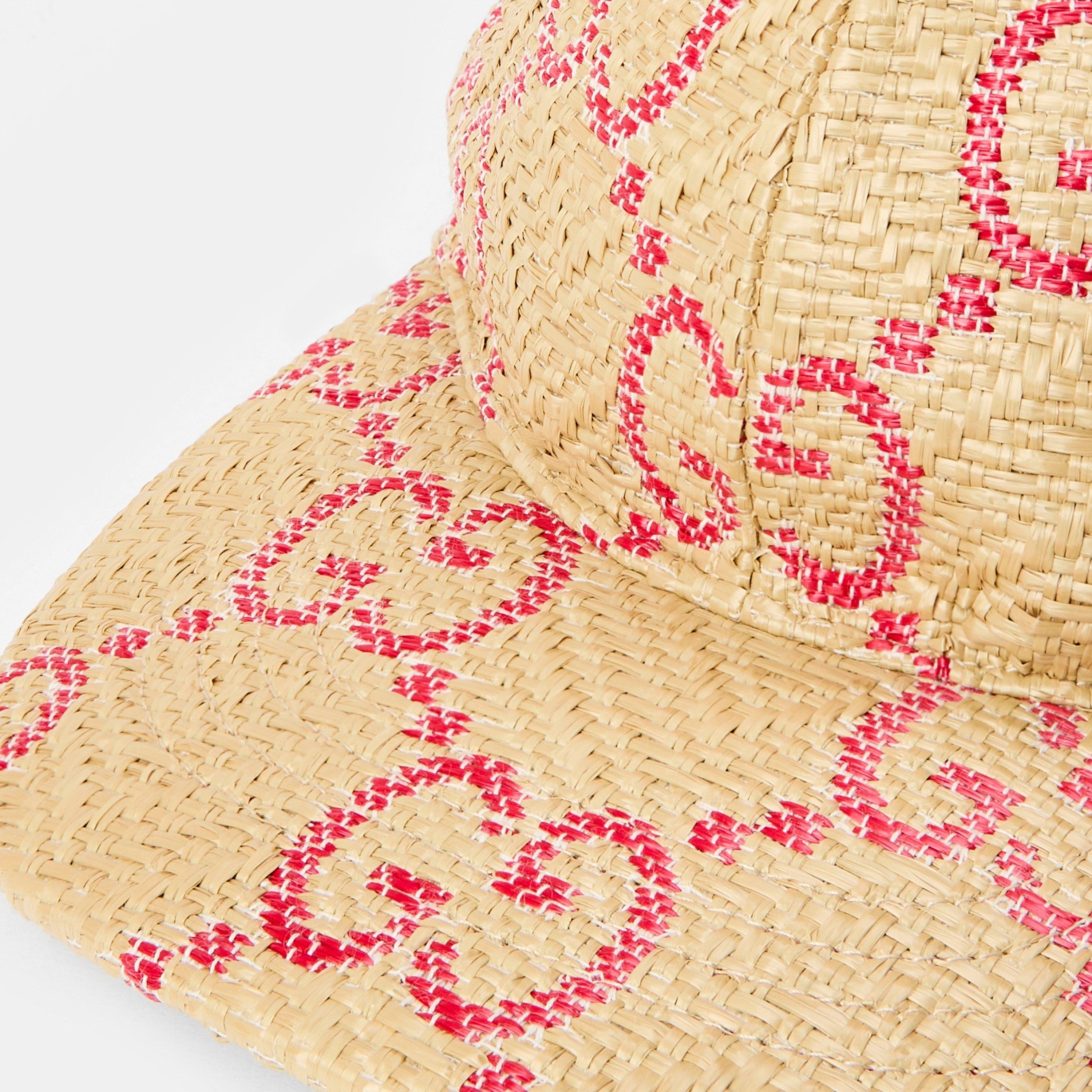 Sand/Orange - Gucci - Women's Adjustable Baseball Cap - 3