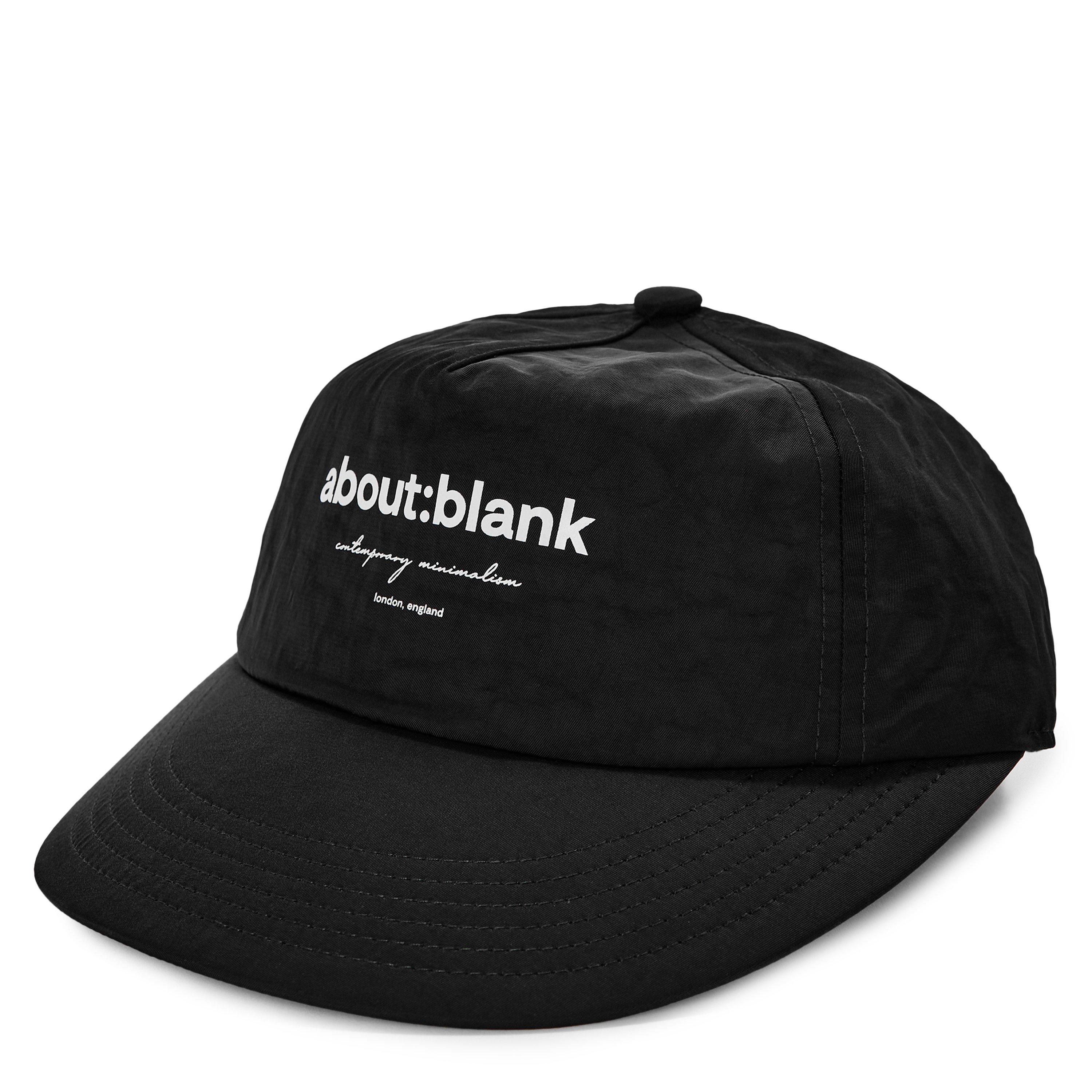 about:blank Men's Box Structured Baseball Cap - Black
