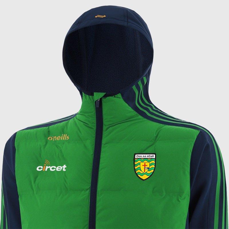 GRN/MNE/AMB - ONeills - Donegal Hydra Padded Hooded Jacket Junior - 2