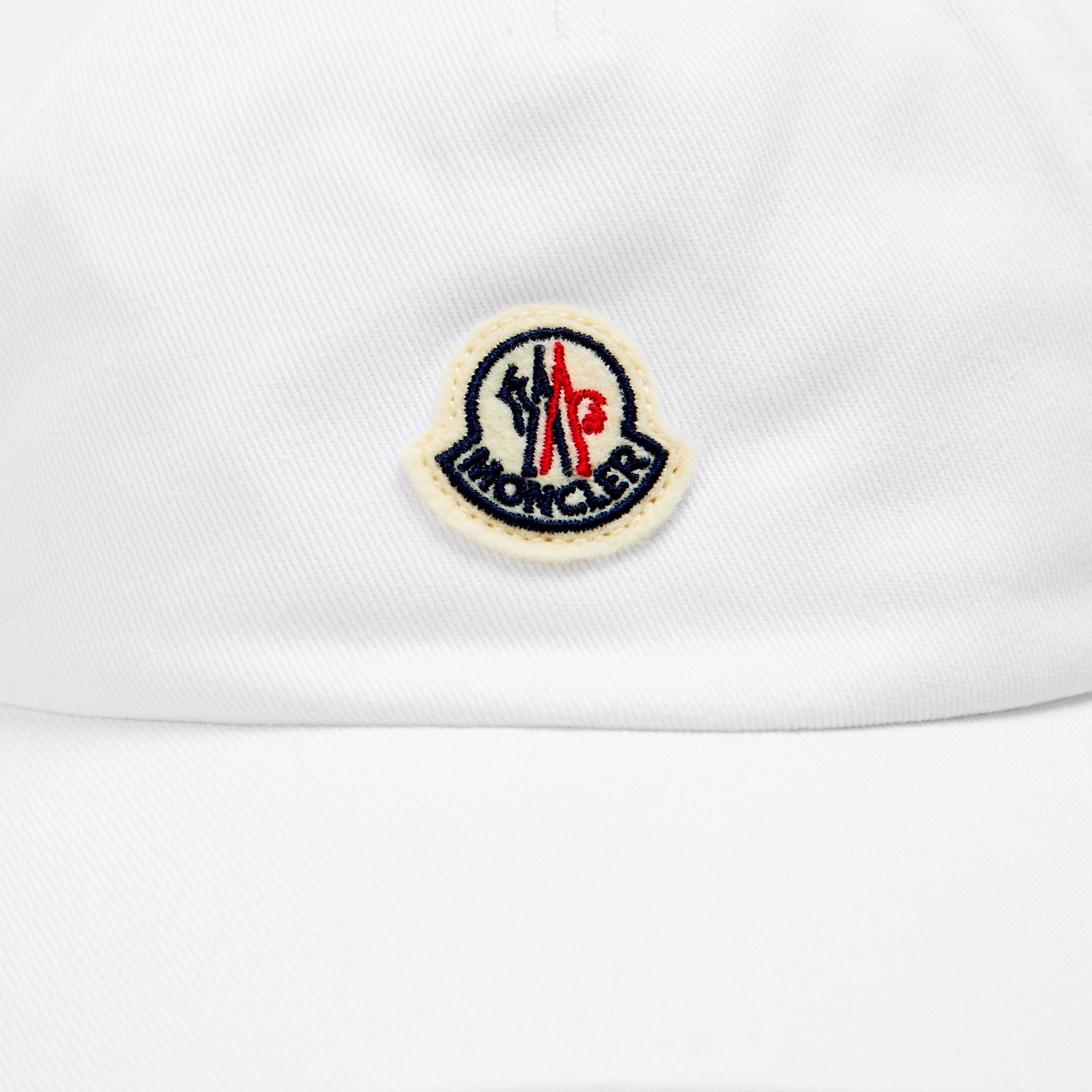 White 002 - Moncler - Kids' Logo Baseball Cap - 3