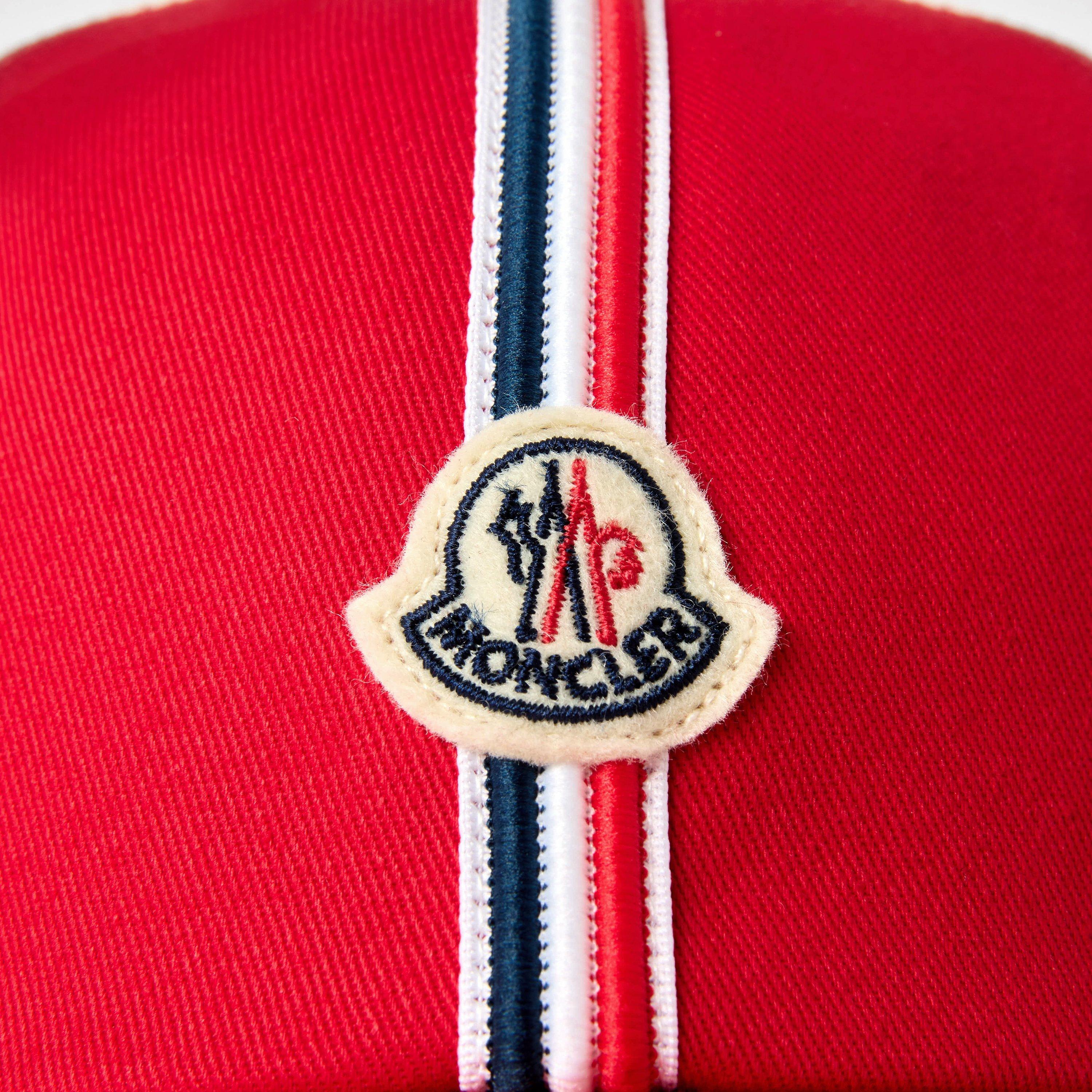 Red 457 - Moncler - Kids' Logo Embroidered Adjustable Baseball Cap - 3