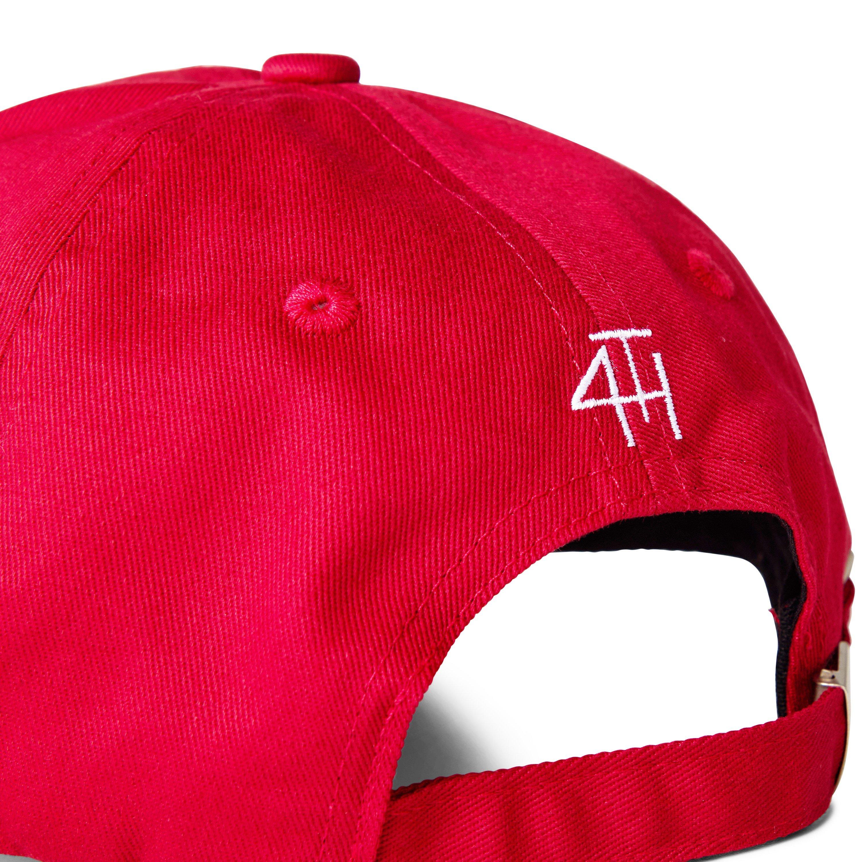 Red - 4th and Reckless - Women's Sports Club Baseball Cap - 4