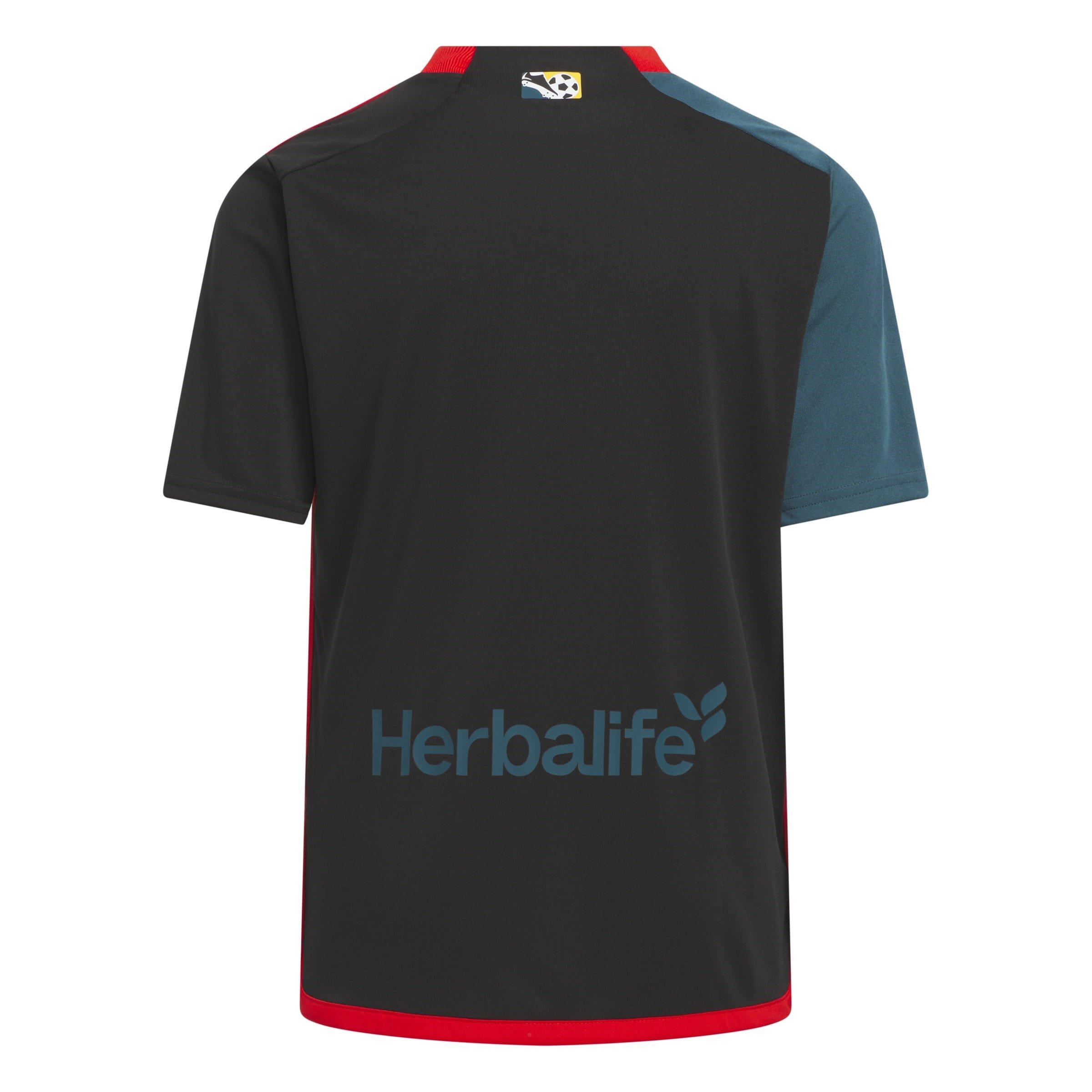 Preto - adidas - LA Galaxy Third Shirt 2024 2025 Juniors - 2