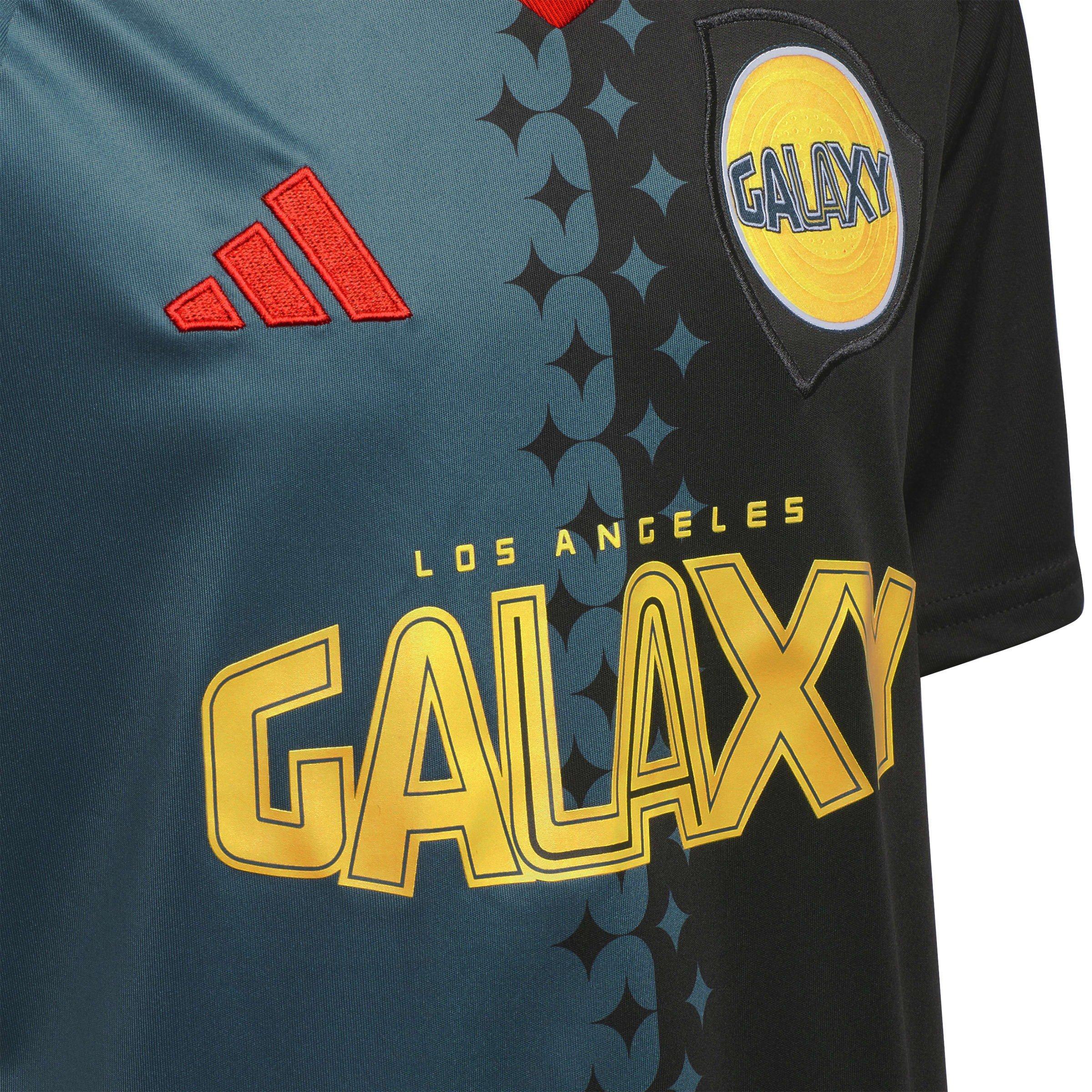 Preto - adidas - LA Galaxy Third Shirt 2024 2025 Juniors - 3
