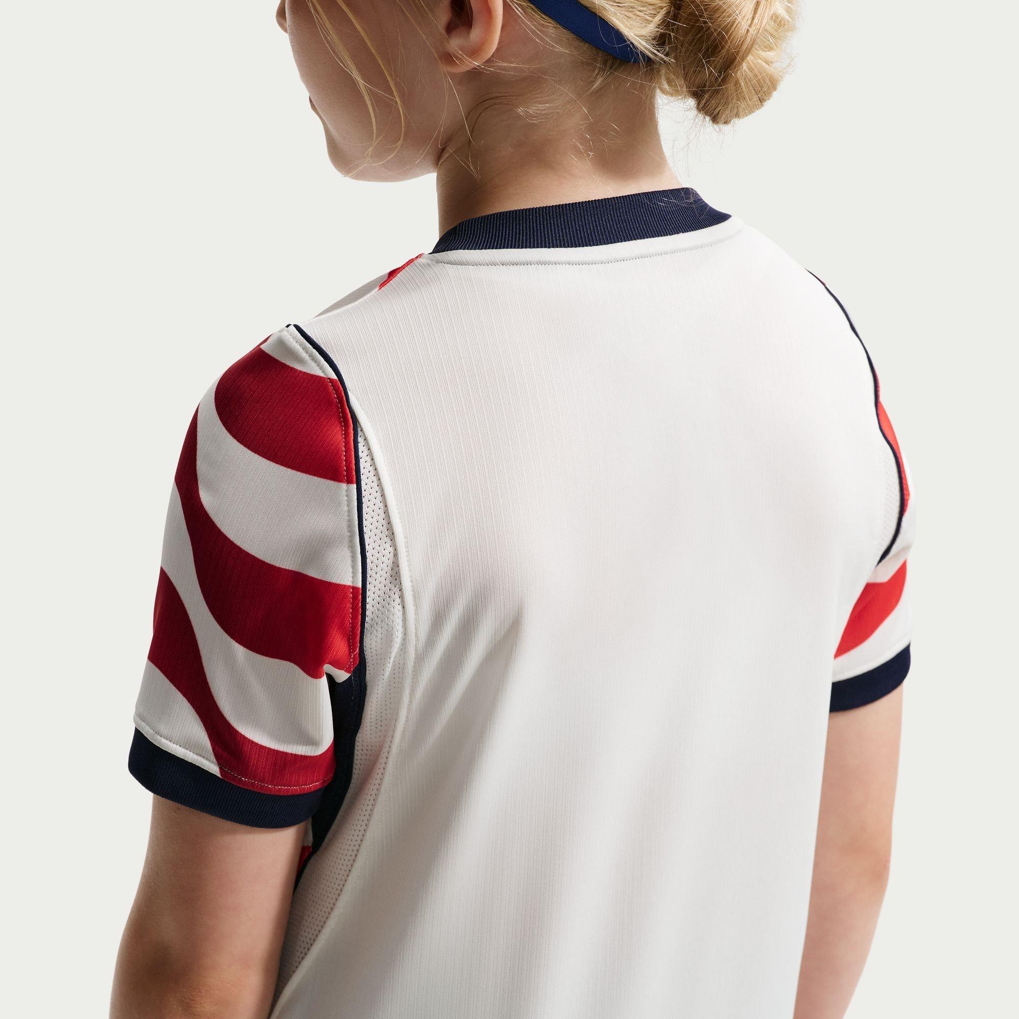 Wit/Marineblauw - Nike - USA Home Shirt World Cup 2026™ Junior - 4