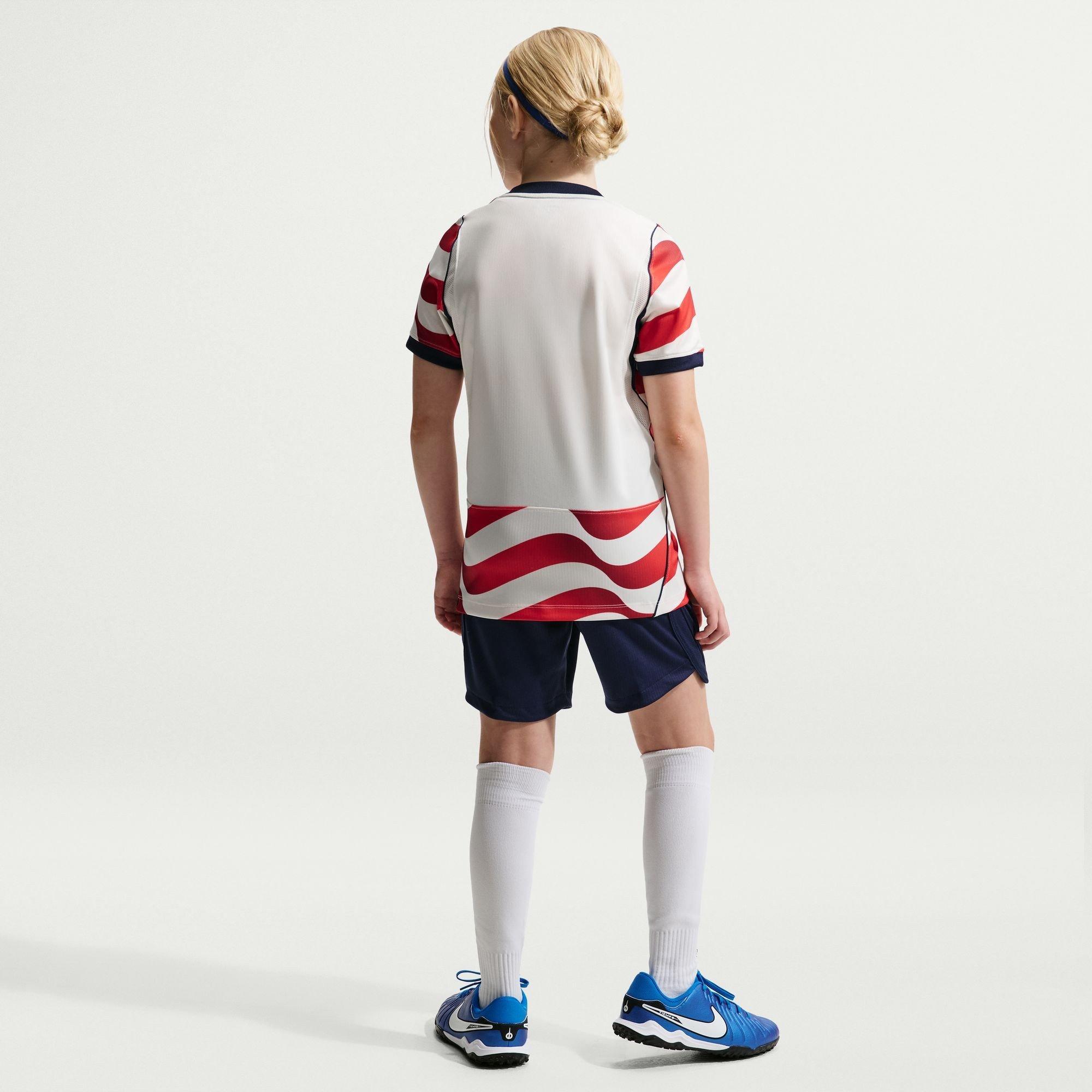 Wit/Marineblauw - Nike - USA Home Shirt World Cup 2026™ Junior - 8