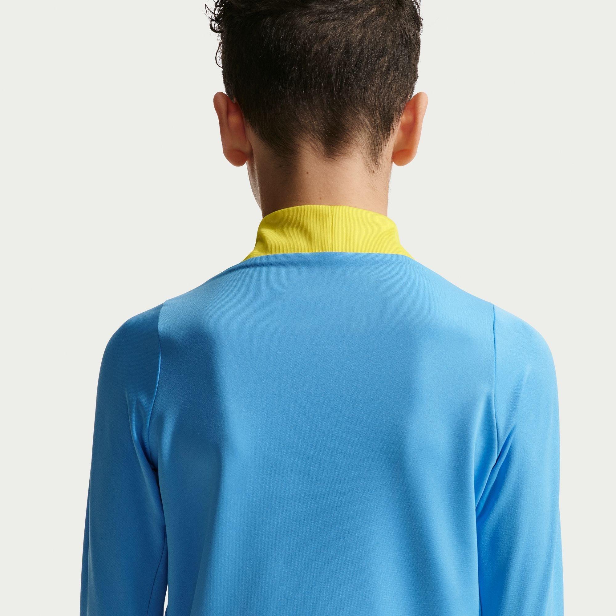 Blå/Gul - Nike - Nike FCB Trn Drill Jn63 - 5