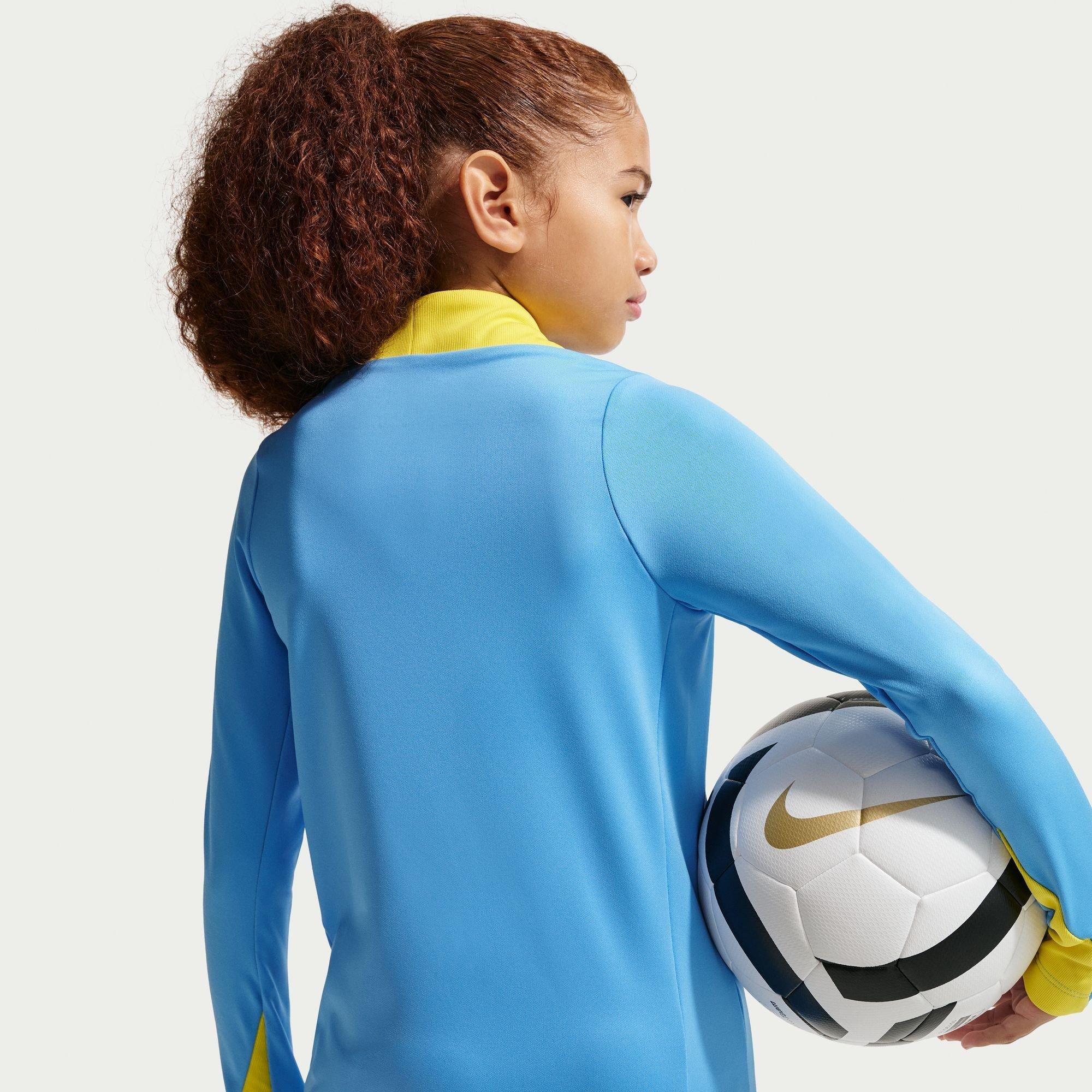 Blå/Gul - Nike - Nike FCB Trn Drill Jn63 - 6