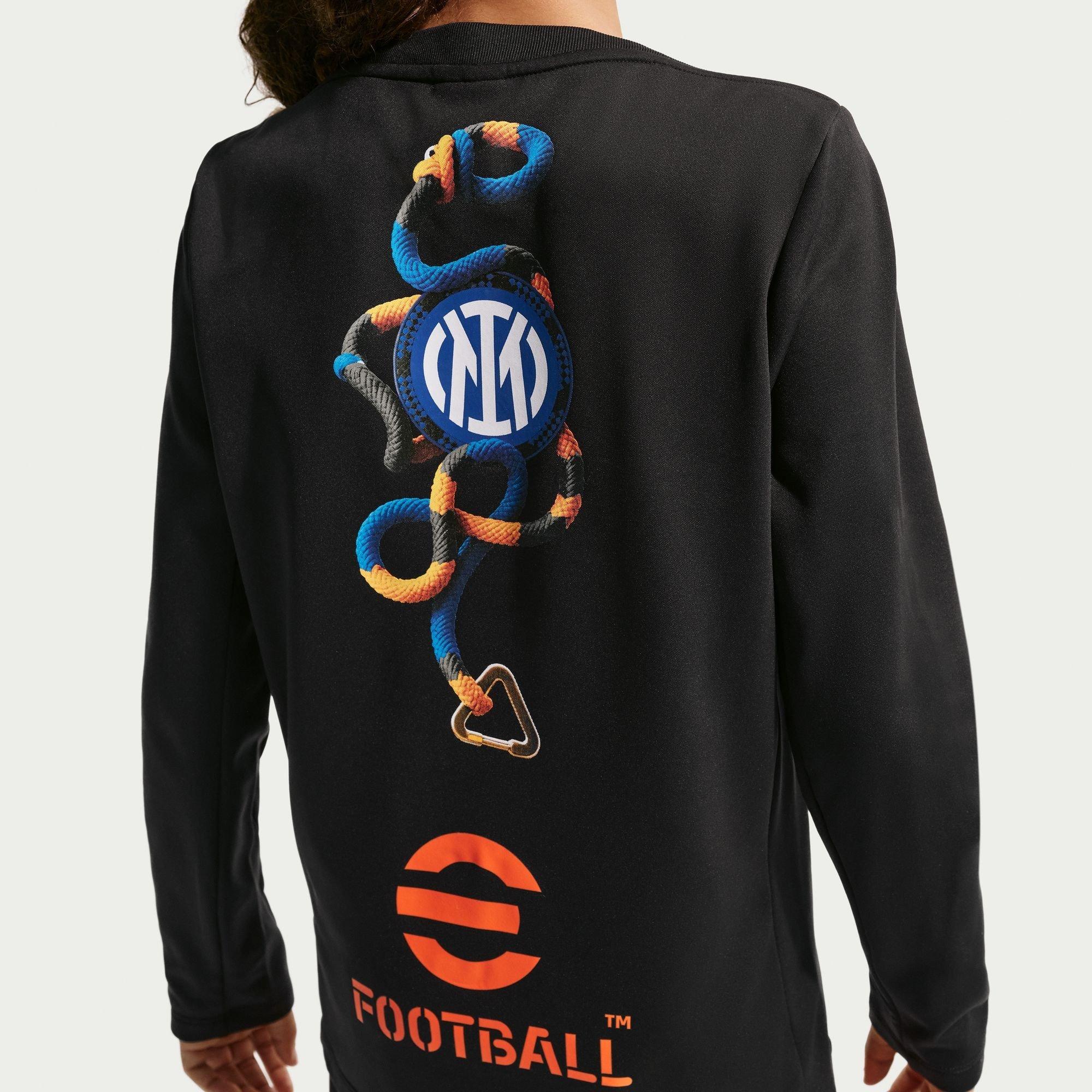 Schwarz/Orange - Nike - Nike Inter PM Drill Jn62 - 4