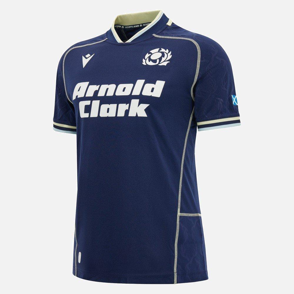 Blue - Macron - Scotland Rugby 26/27 Home Shirt Adults - 1