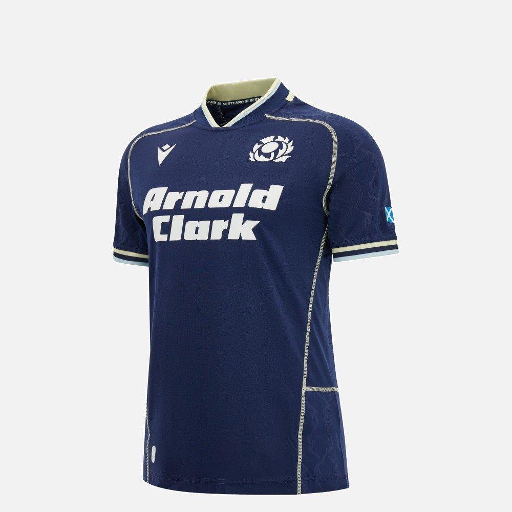 Blue - Macron - Scotland Rugby 26/27 Home Shirt Junior - 1
