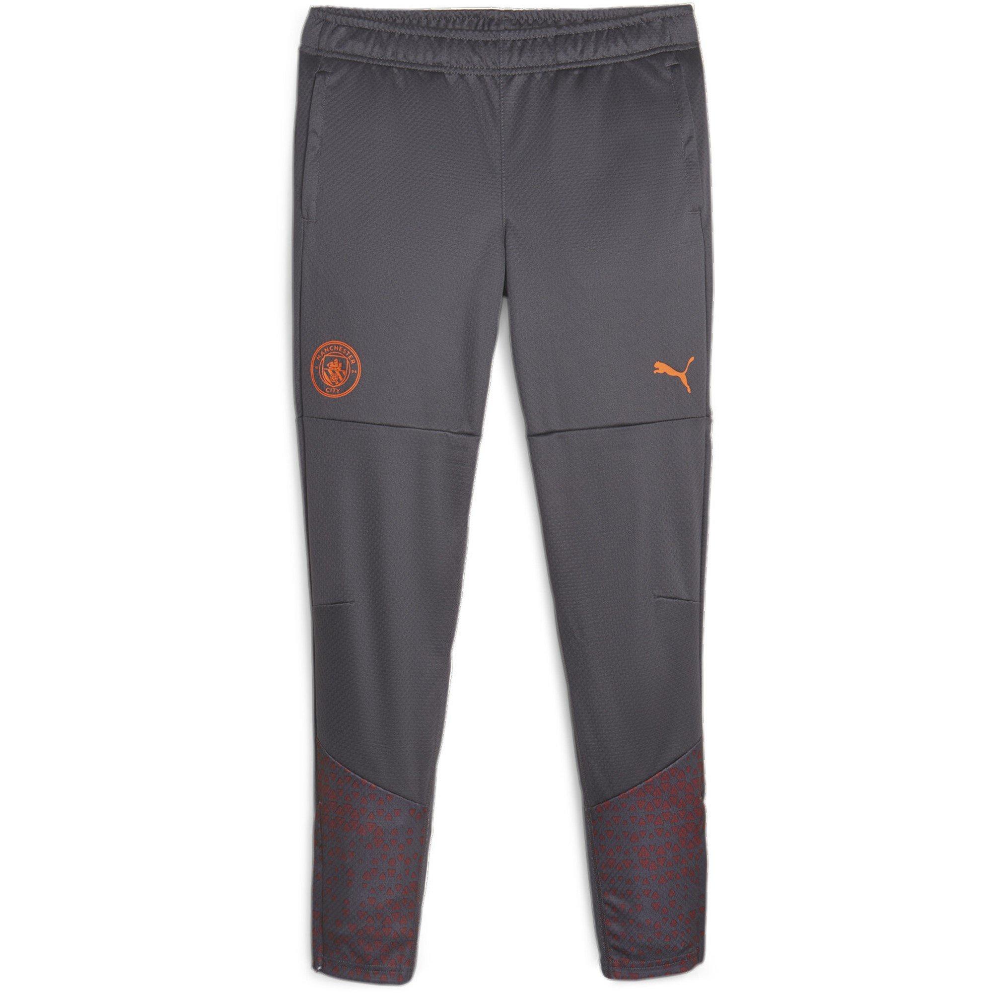 Puma Women's Mcfc Training Licensed Tracksuit Bottom - Strong Grey - 10 (S)