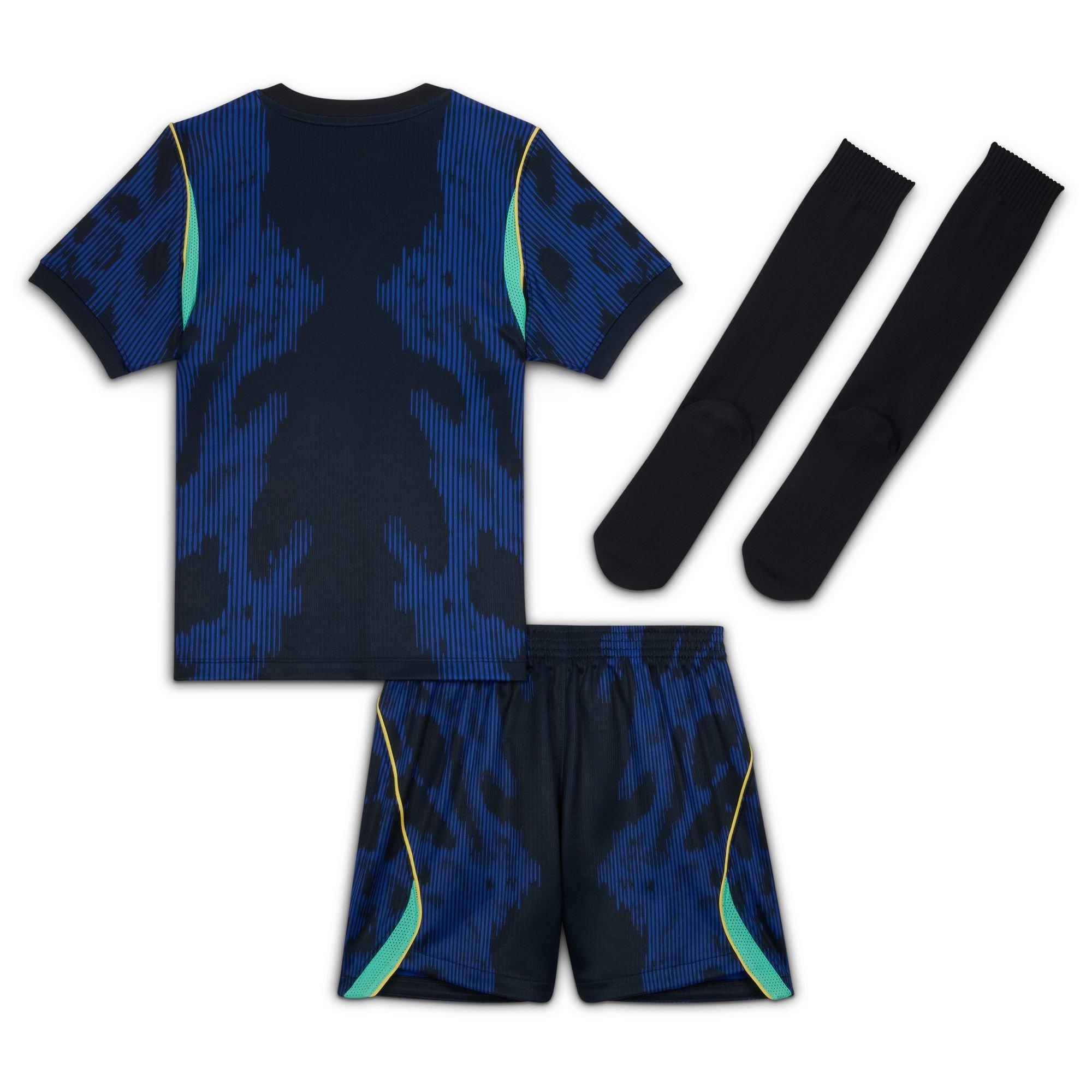 Bleu/Blanc - Nike - Infant Brazil Away Minikit World Cup 2026 - 2