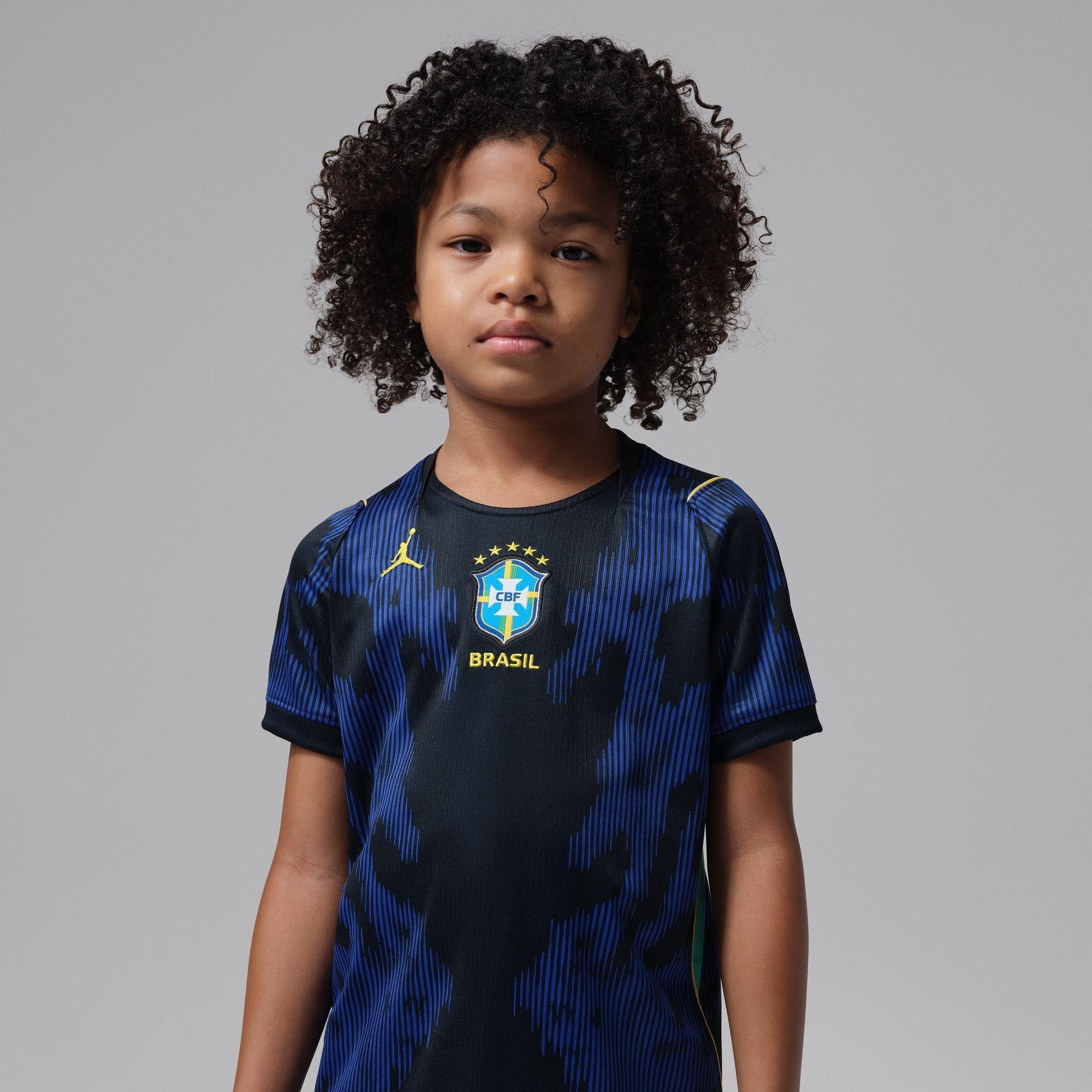 Bleu/Blanc - Nike - Infant Brazil Away Minikit World Cup 2026 - 5