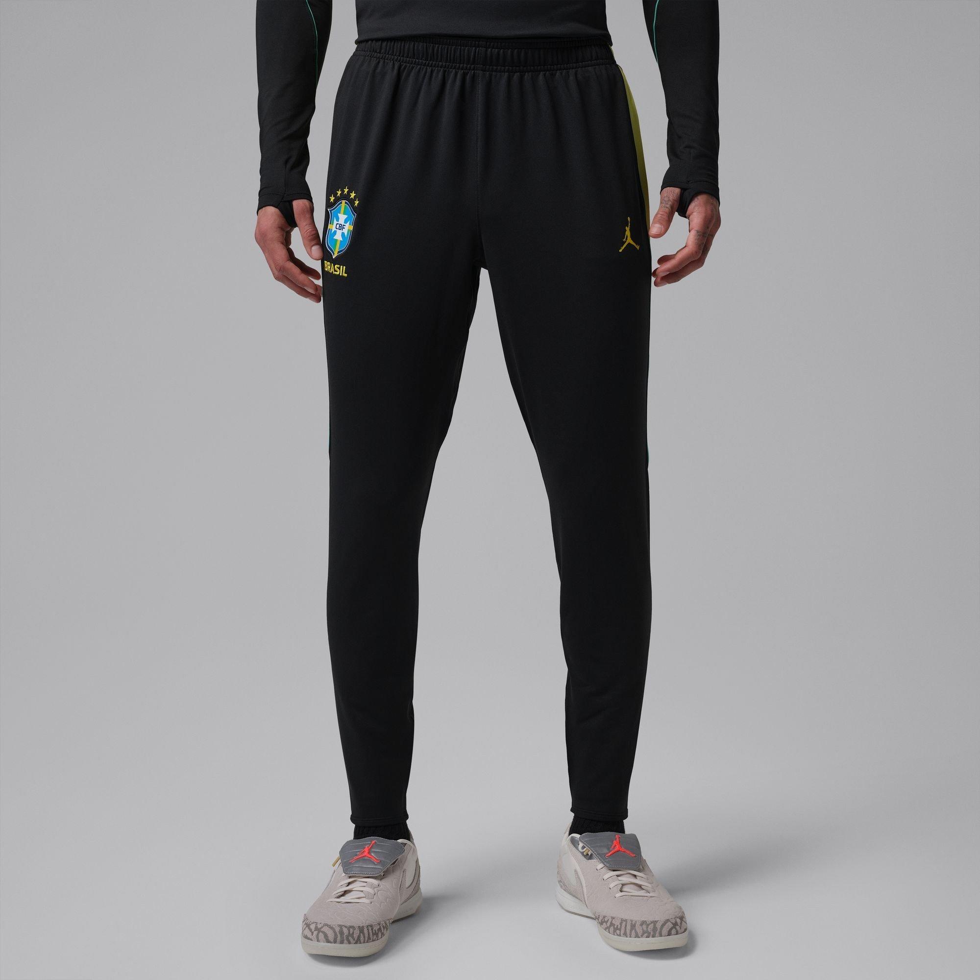 Sort/Gul - Nike - Mens Brazil Training Tracksuit Bottoms World Cup 2026 - 1